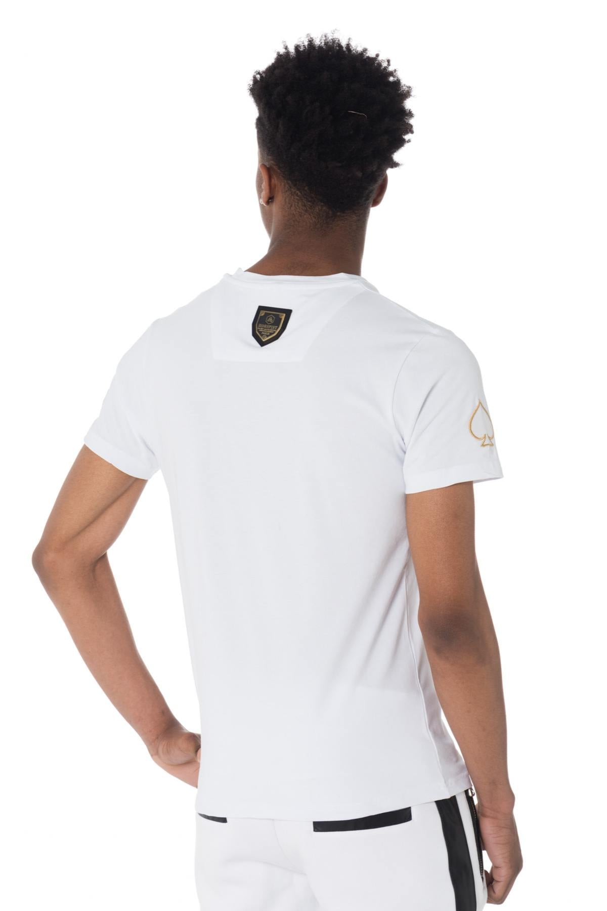 Camiseta Hombre Horspist DALLAS M500 WHITE GOLD — vista 4