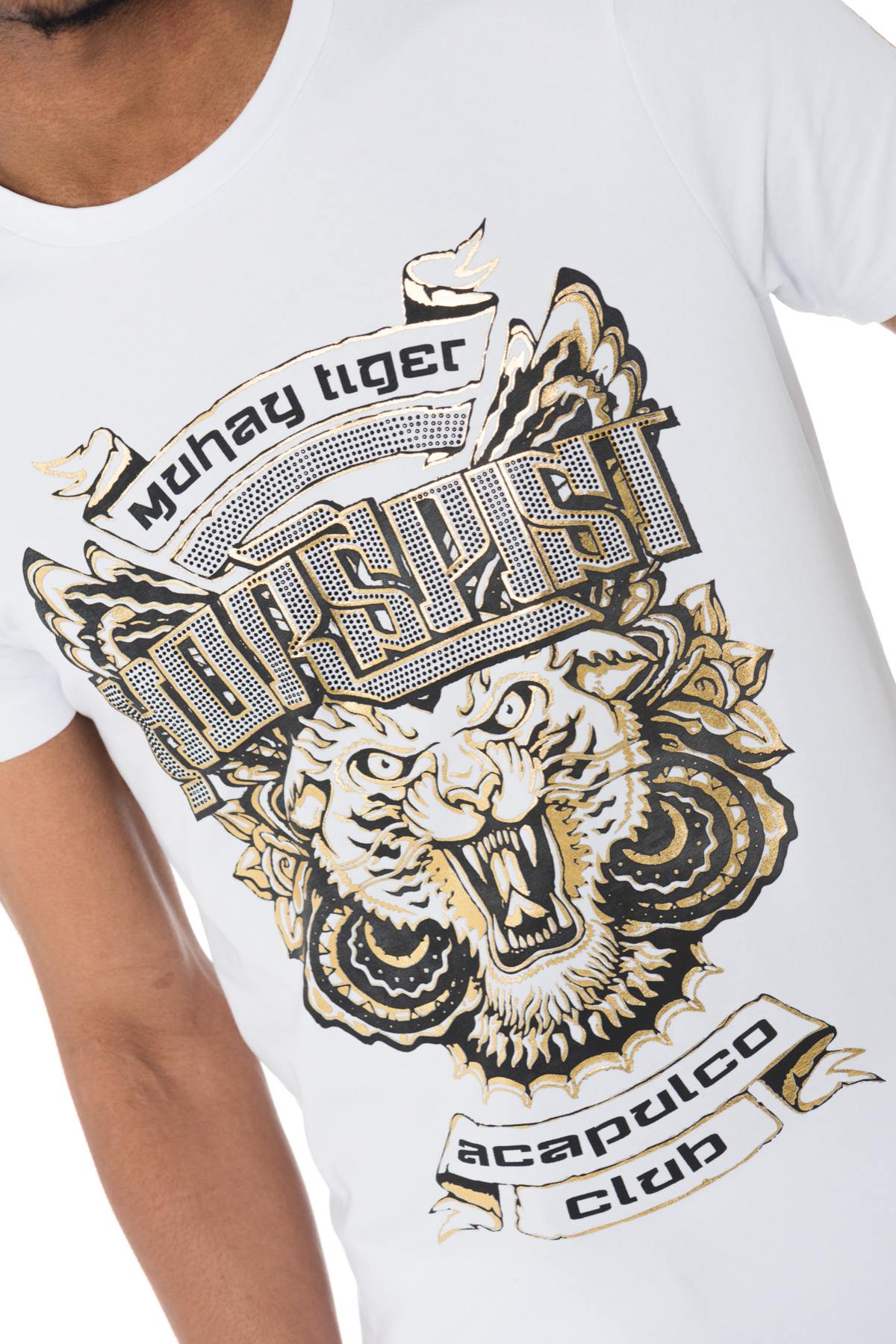Camiseta Hombre Horspist DALLAS M500 WHITE GOLD — vista 5