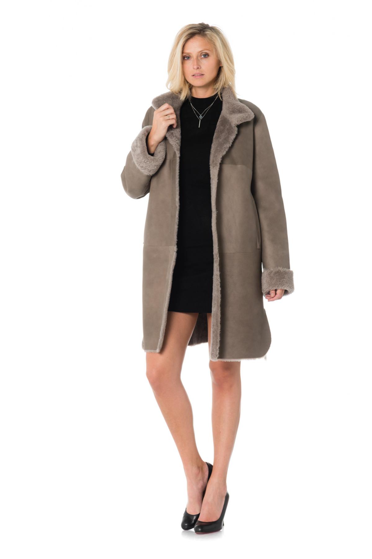 Giacche Donna 29th October RIMMEL VELVET TAUPE SANS RACOON — vista 2