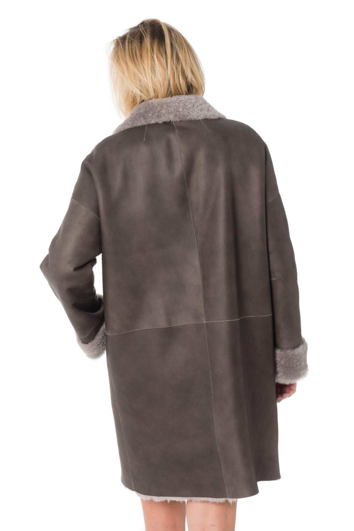 Veste Femme 29th October RIVAL MERINOS VELVET CHAT GREY ZZ — vue 5