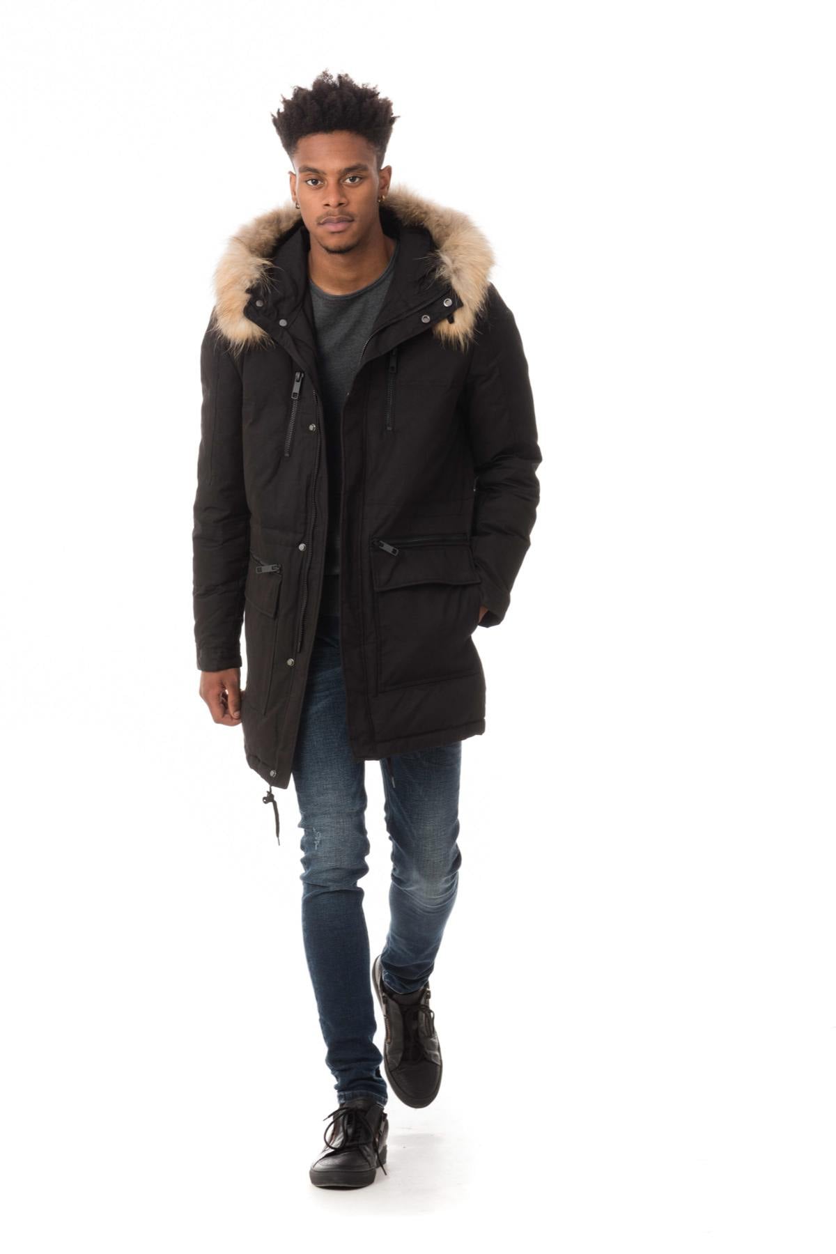Giacche Uomo Antony Morato MMC000445 COL9000 BLACK — vista 2