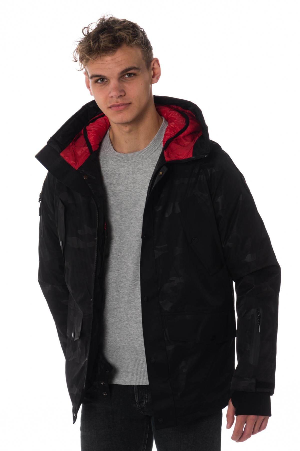 Herren Mantel Helvetica Mountain Pioneers JACK CAMO ANTHRA  — Ansicht 3