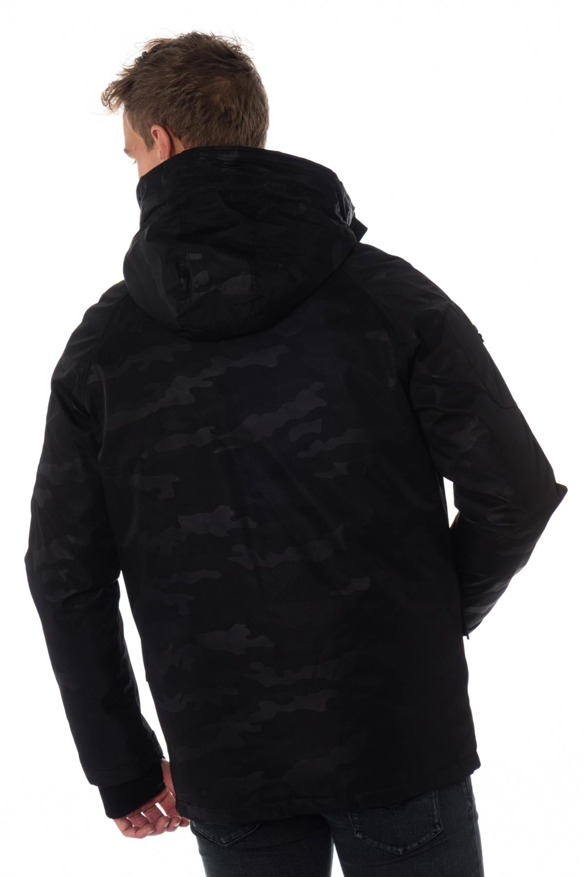 Herren Mantel Helvetica Mountain Pioneers JACK CAMO ANTHRA  — Ansicht 5