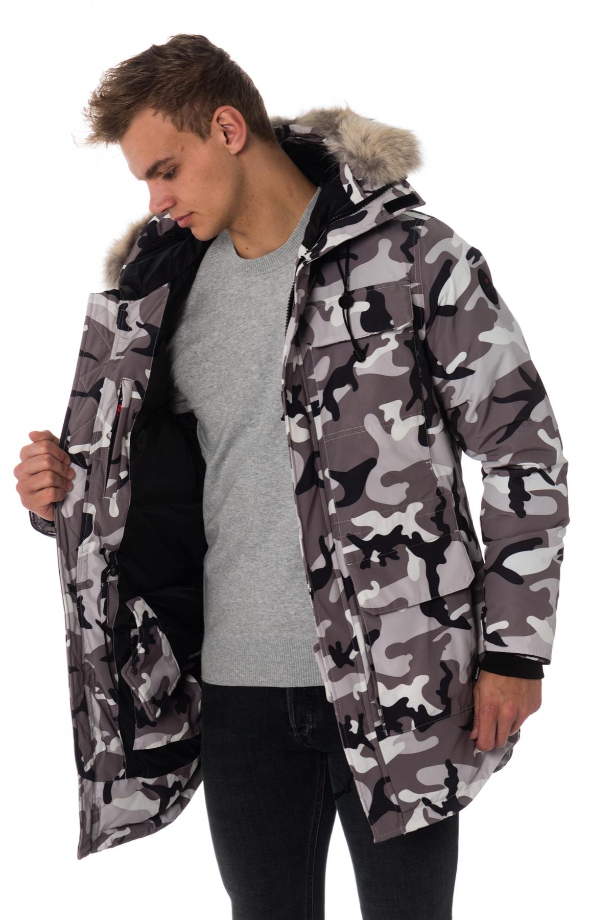 Giacche Uomo Helvetica Mountain Pioneers XTREM COYOTE EDITION CAMO LIGHT — vista 5