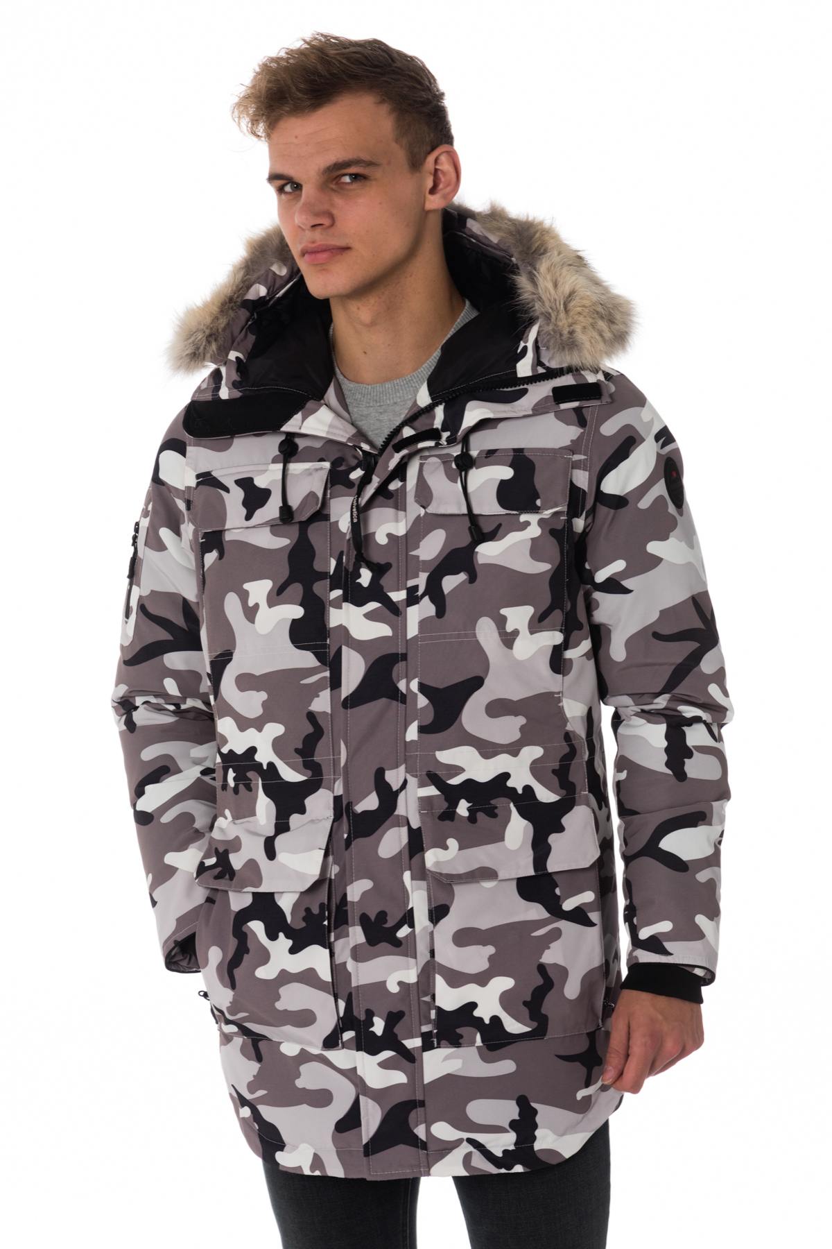 Giacche Uomo Helvetica Mountain Pioneers XTREM COYOTE EDITION CAMO LIGHT — vista 2