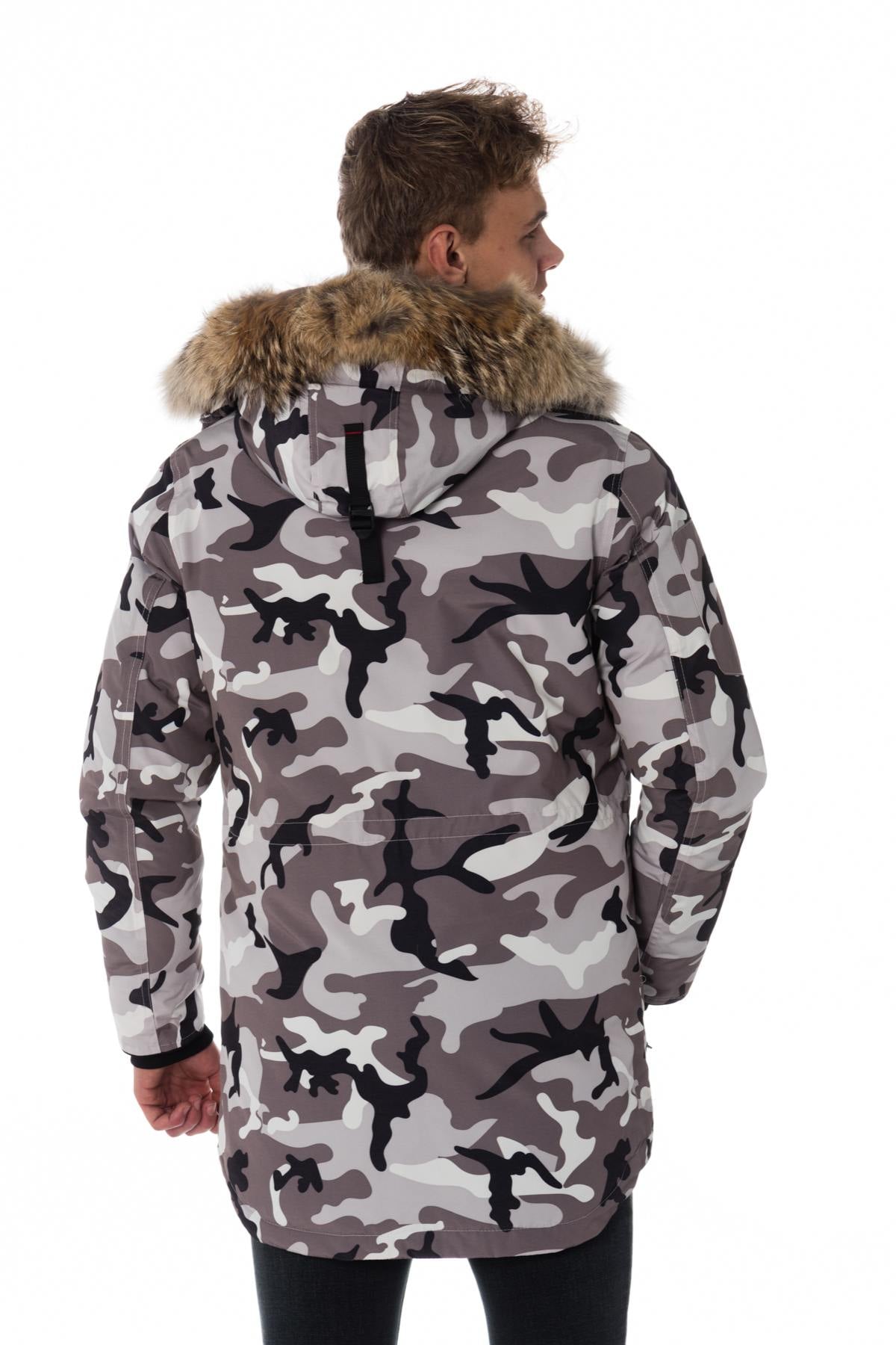 Giacche Uomo Helvetica Mountain Pioneers XTREM COYOTE EDITION CAMO LIGHT — vista 6