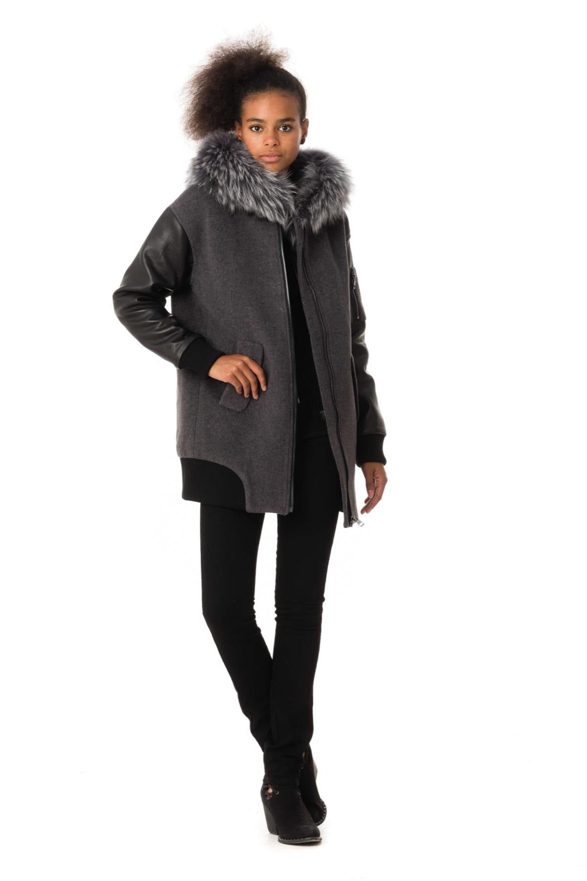 Damen Mantel Intuition LIO ANTHRACITE — Ansicht 2