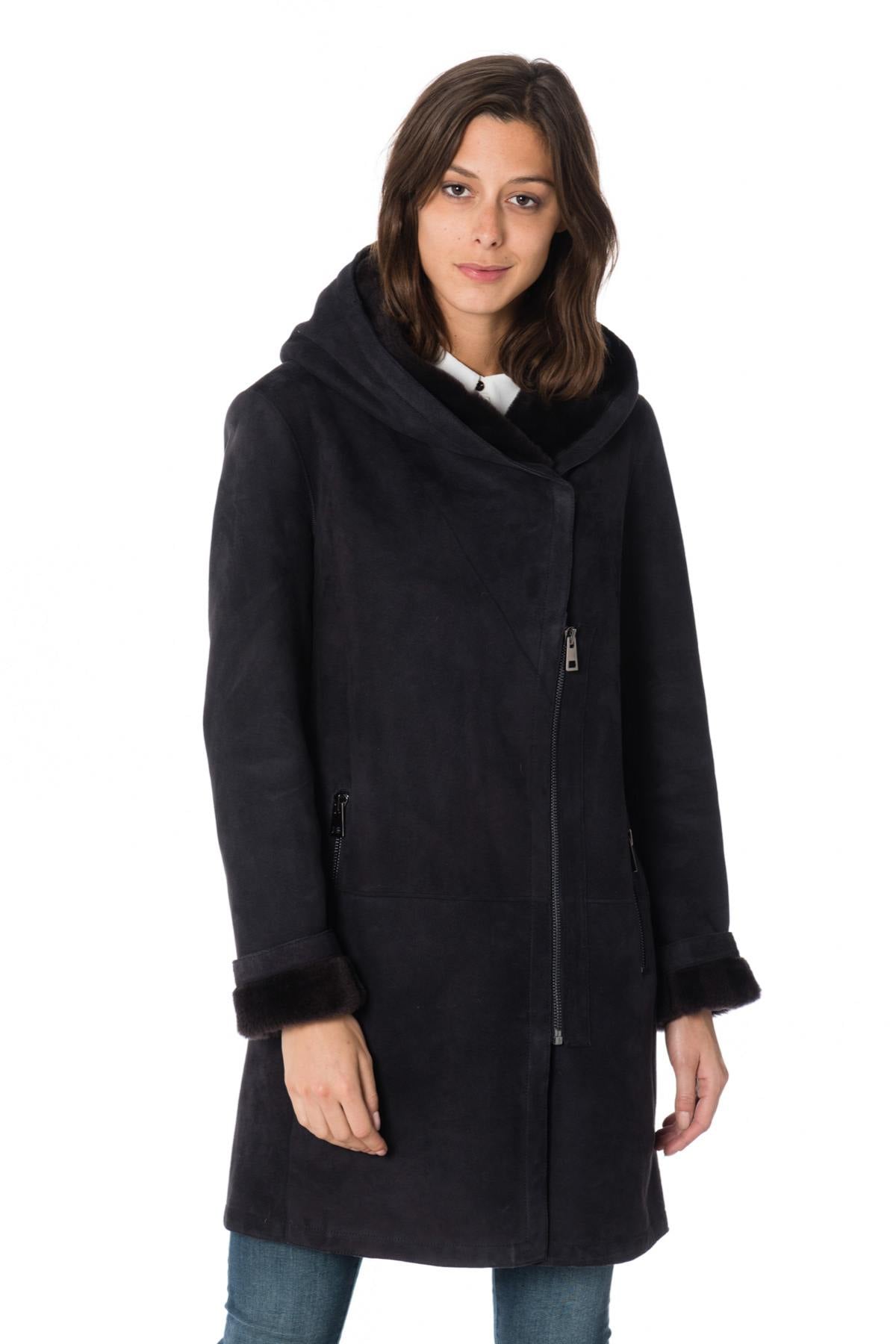 Giacche Donna Levinsky PIEMONTE SUEDE LAMB SEGRED GREY — vista 1