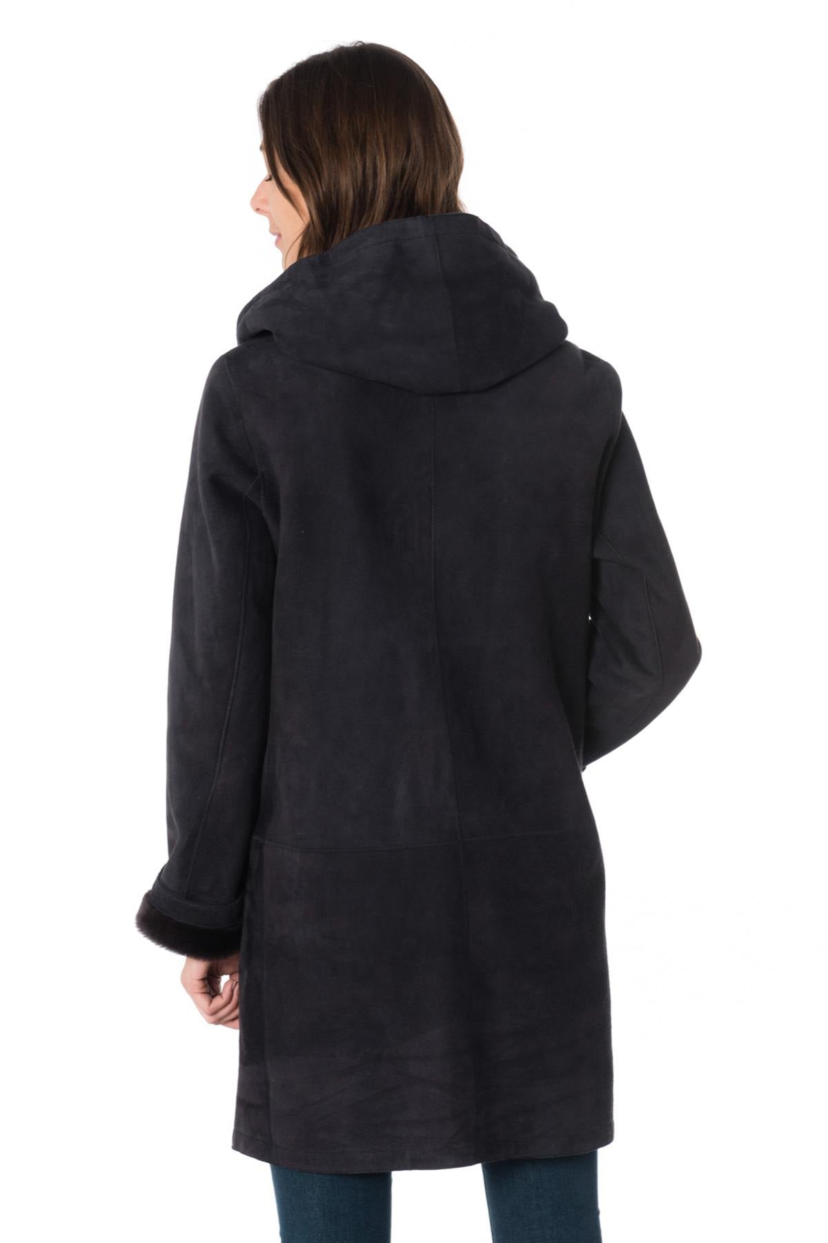 Giacche Donna Levinsky PIEMONTE SUEDE LAMB SEGRED GREY — vista 4