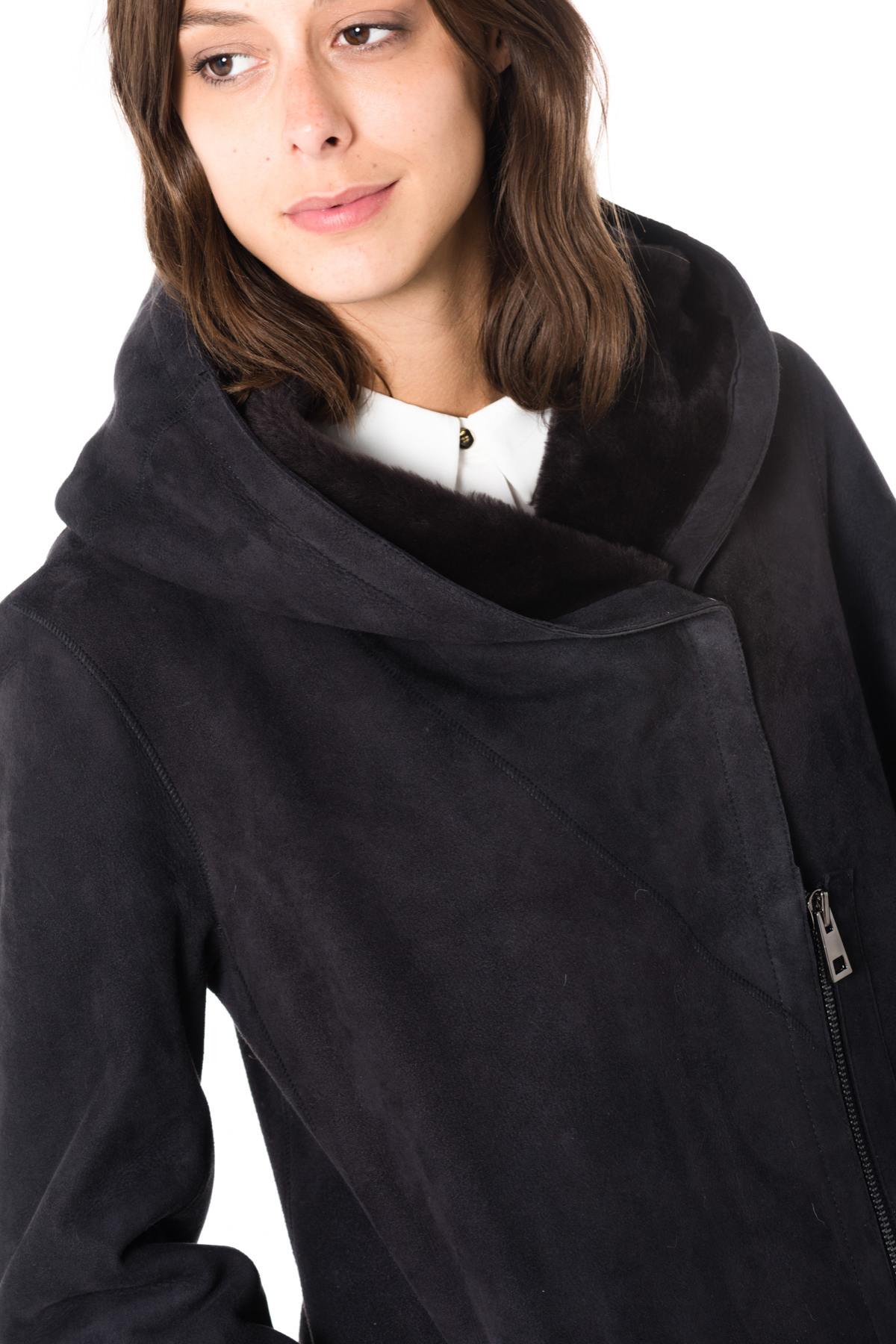 Giacche Donna Levinsky PIEMONTE SUEDE LAMB SEGRED GREY — vista 6