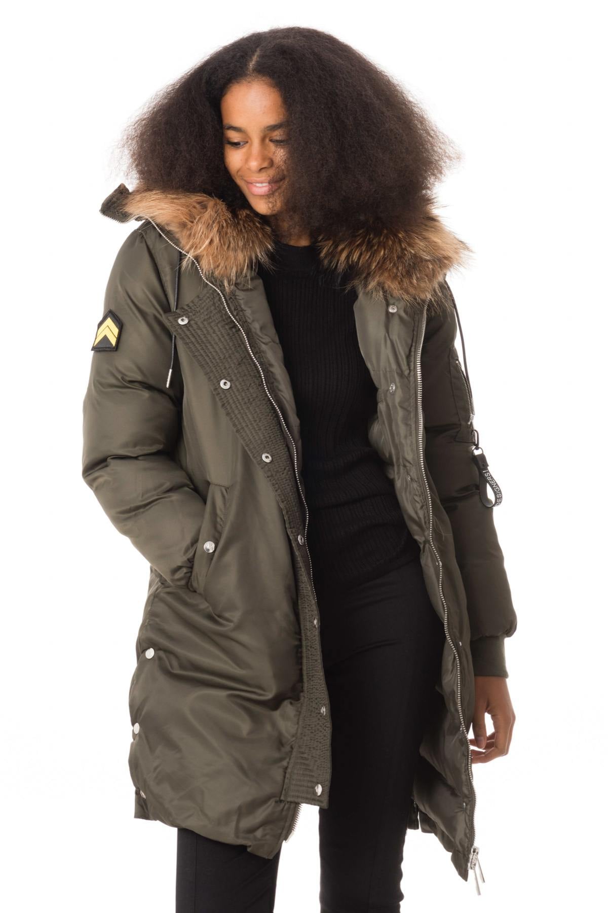 Giacche Donna The New Designers JOY GIRL KAKI — vista 6