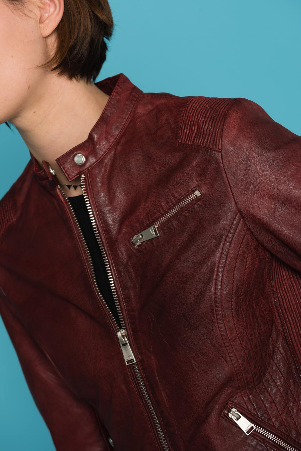 Chaqueta Mujeres Cityzen ARA RED ZZ — vista 6
