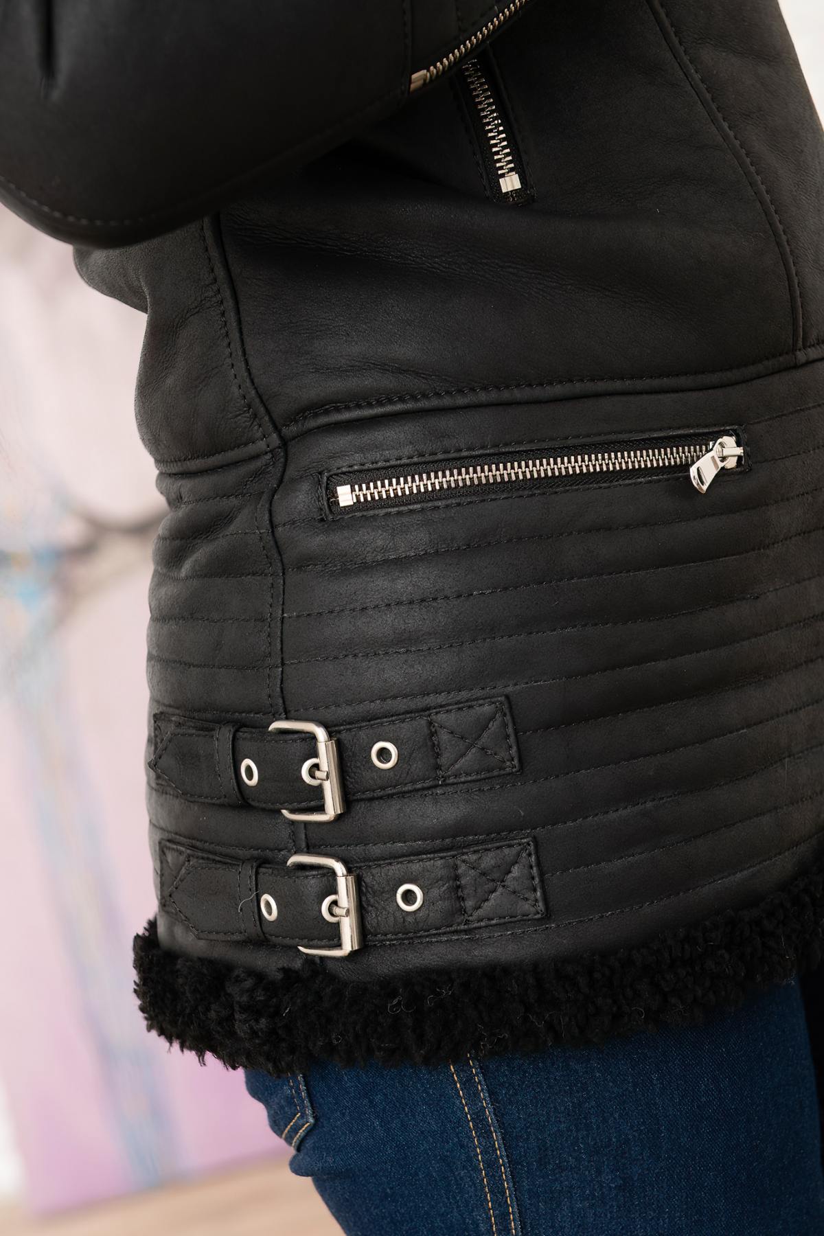 Giacche Donna Cityzen CHICAGO BLACK ZZ40 — vista 3
