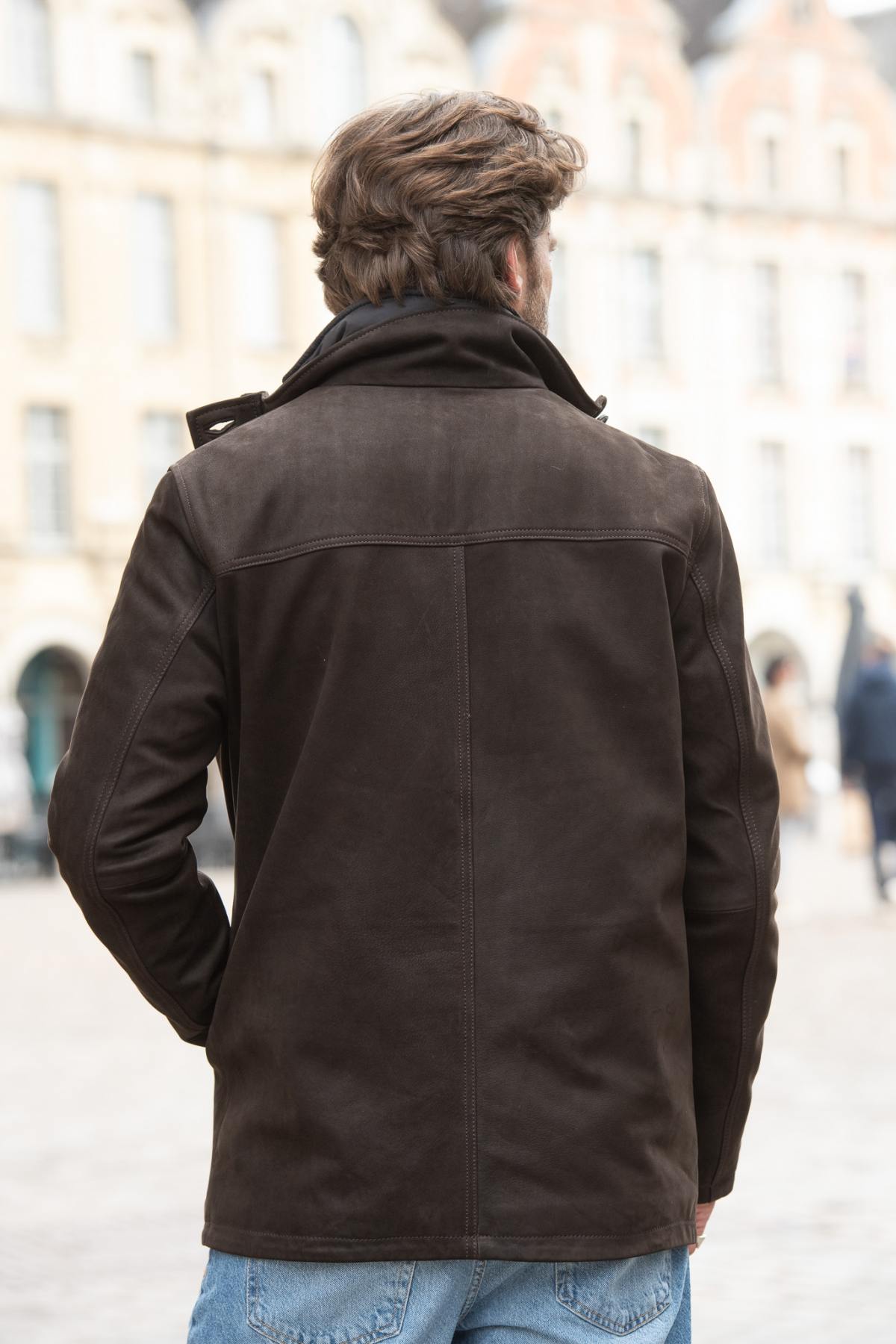 Giacche Uomo Daytona TYLER IC COW MADISON BROWN — vista 5