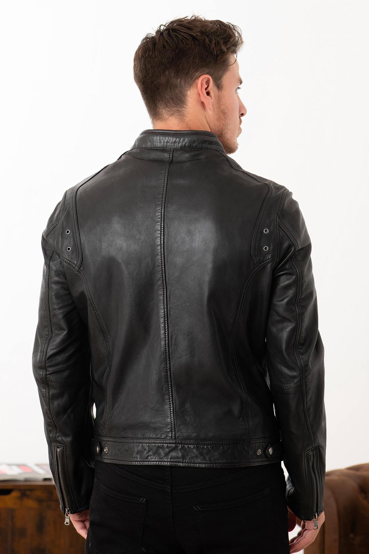 Chaqueta Hombre Daytona DUSTIN SHEEP TIGER BLACK — vista 5