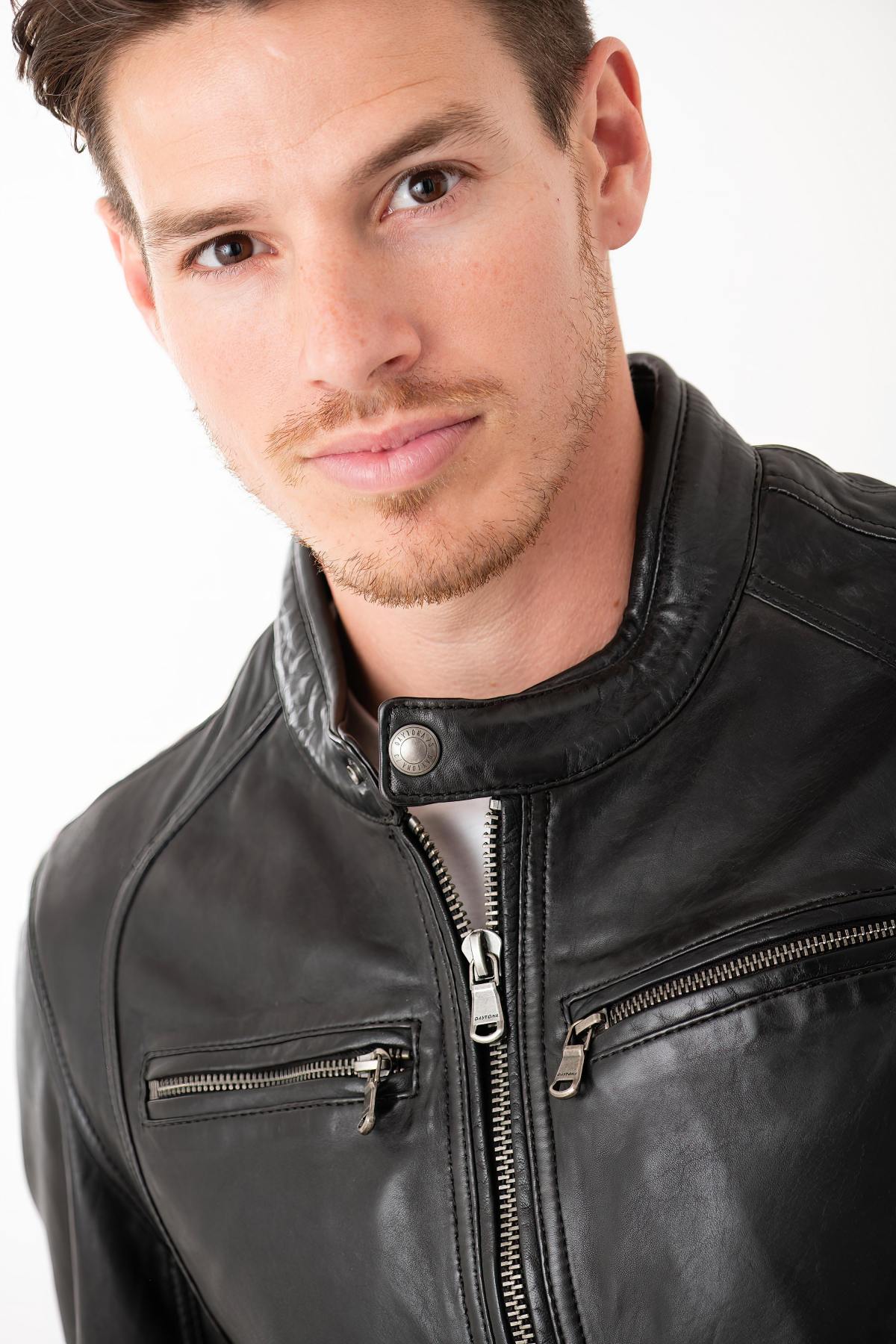Chaqueta Hombre Daytona DUSTIN SHEEP TIGER BLACK — vista 7
