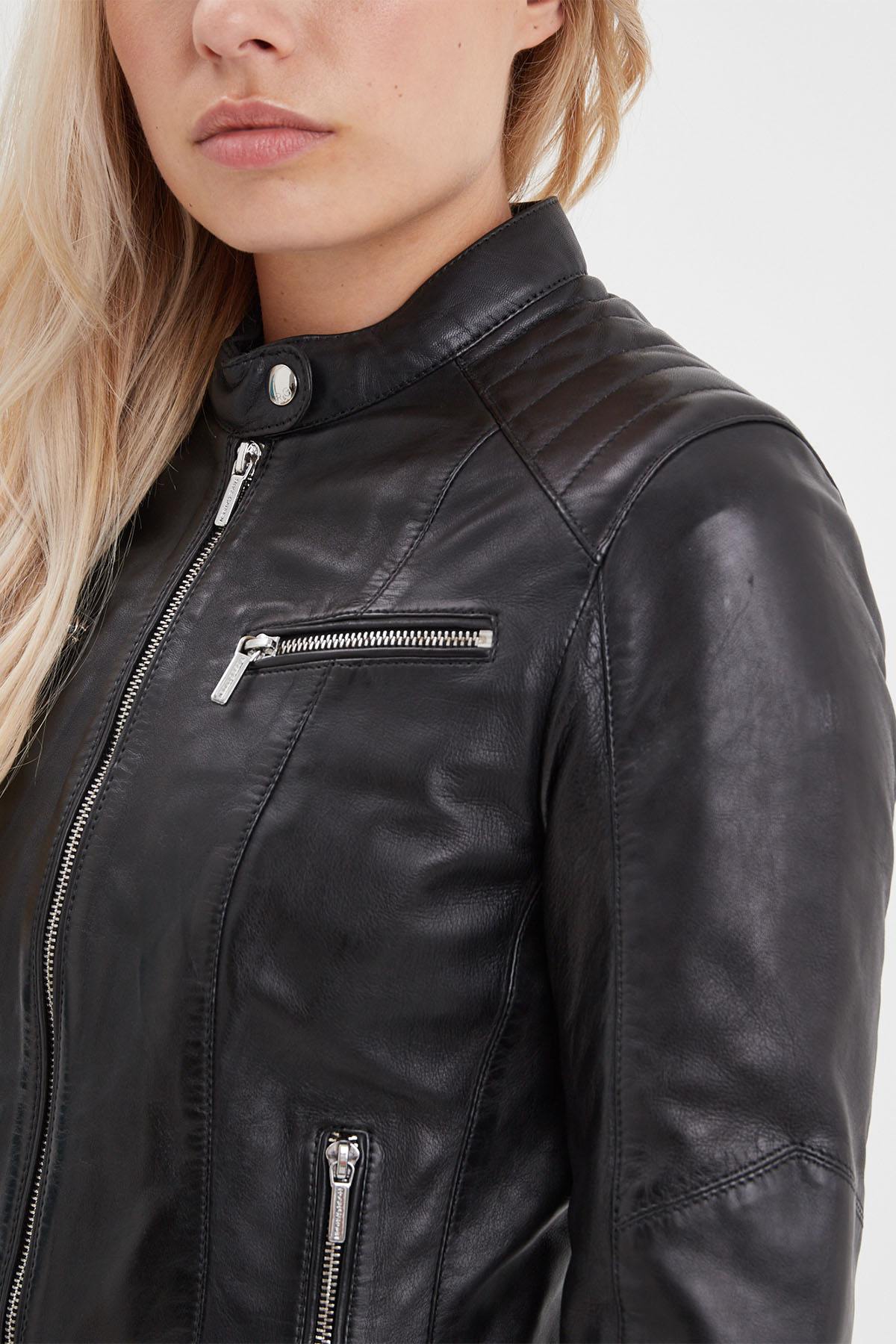 Blouson Femme Rose Garden JODY LAMB CASTEL BLACK — vue 5