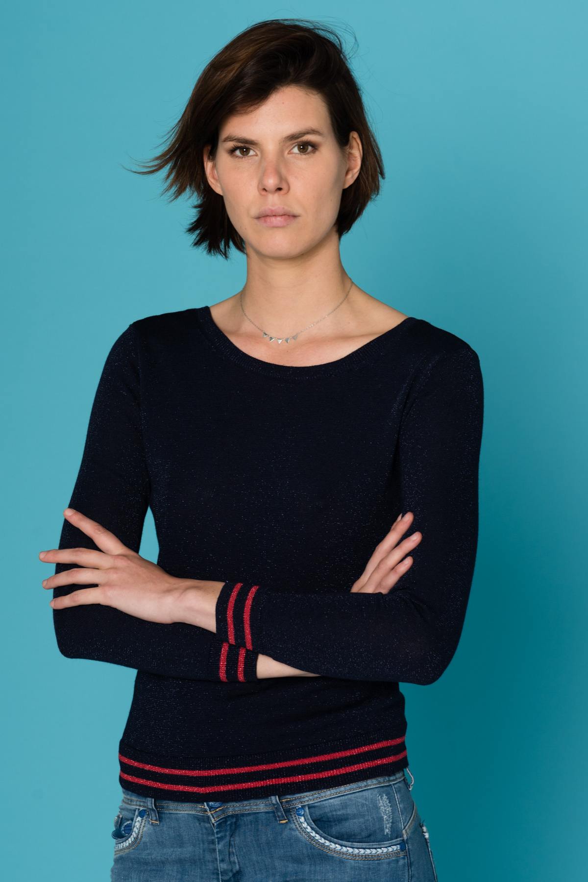 Jersey/sudadera Mujeres Grace Et Mila SAFRAN MARINE — vista 1