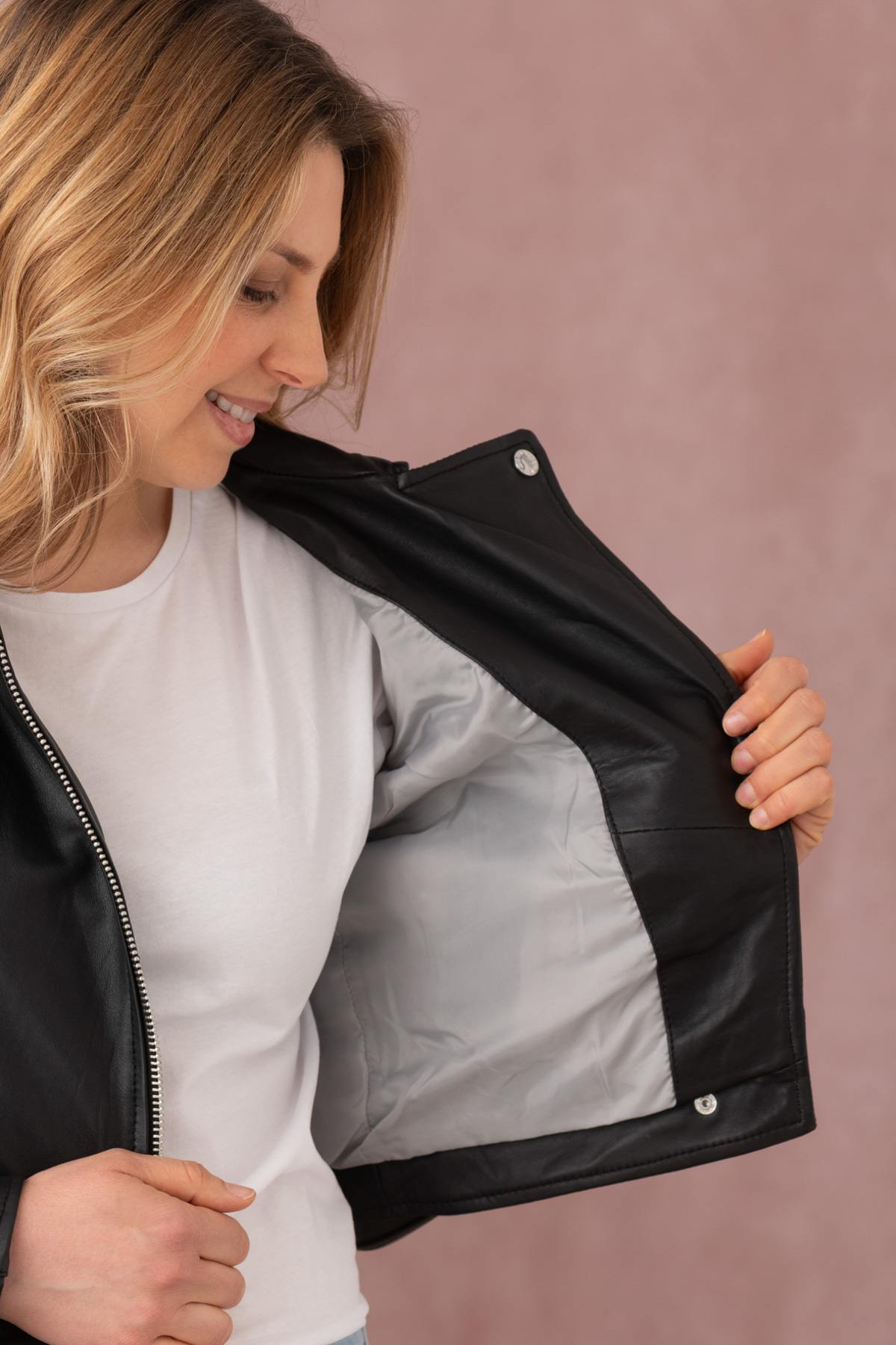 Chaqueta Mujeres Oakwood YOKO NOIR 501 — vista 7