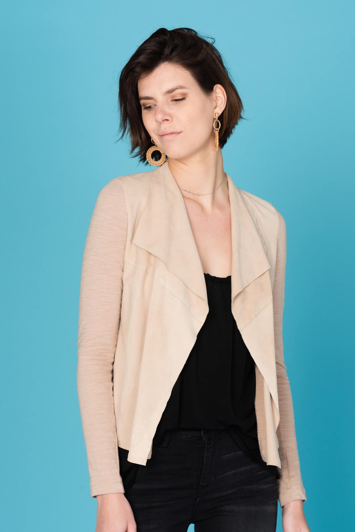 Chaqueta Mujeres Oakwood MYOSOTIS BEIGE 513 — vista 1