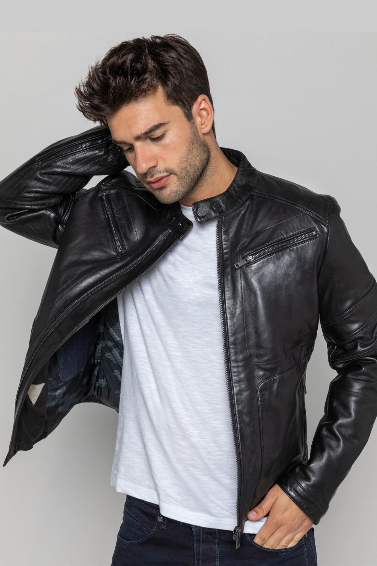Chaqueta Hombre Redskins LEERON MOJITO BLACK — vista 2