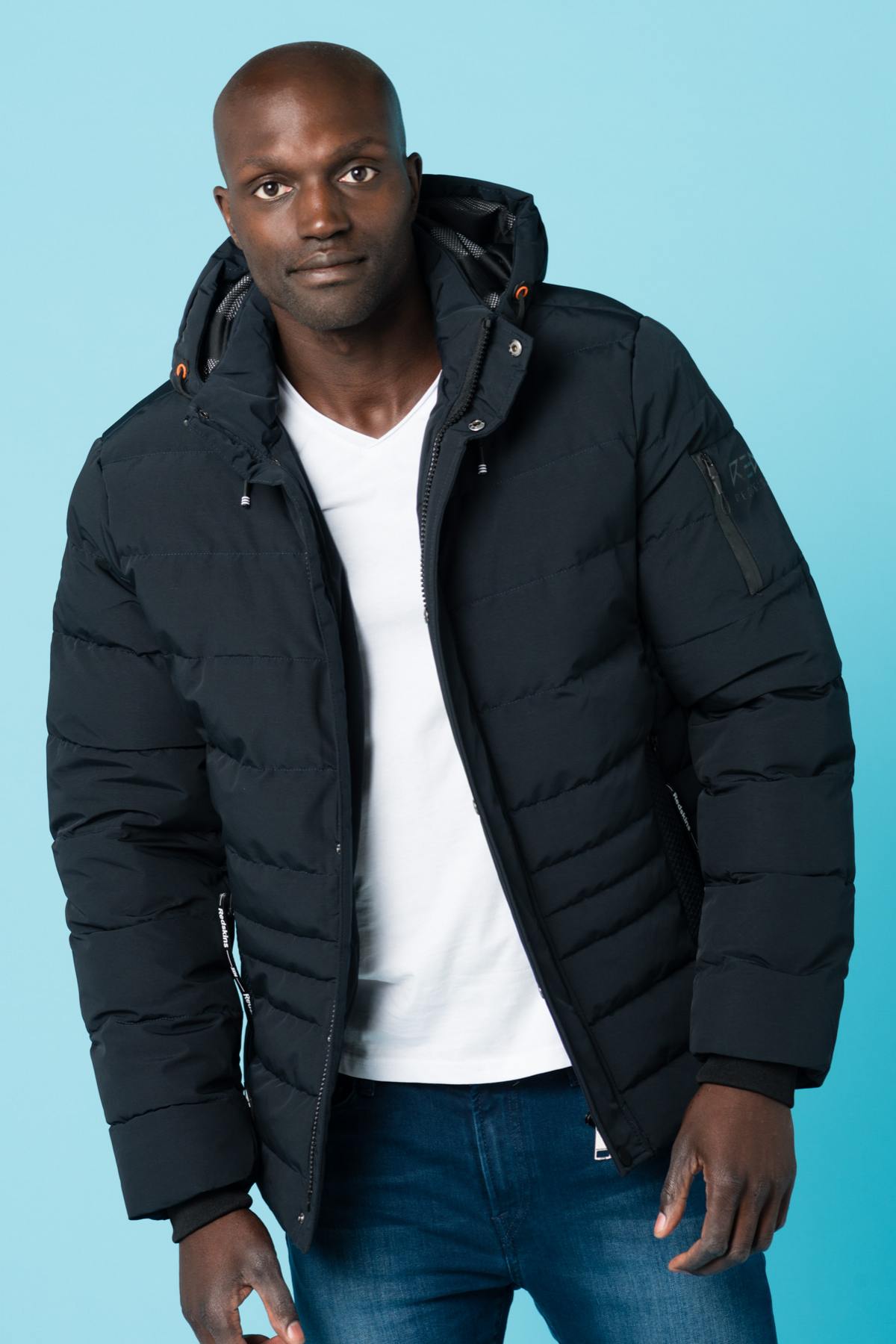 Doudoune Homme Redskins Sicario Juarez - Capuche, Fermeture Zip, Poches Zippées, Style Sportswear Technique - 5