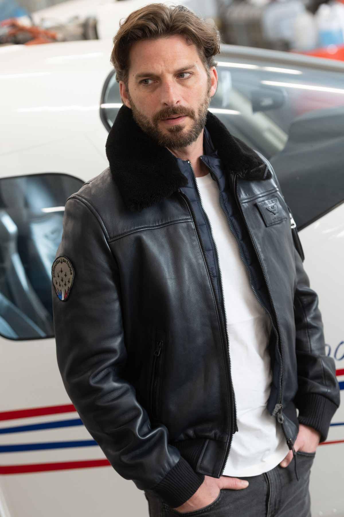 Chaqueta Hombre Patrouille De France RAFAL YCON NAVY BLUE  — vista 1