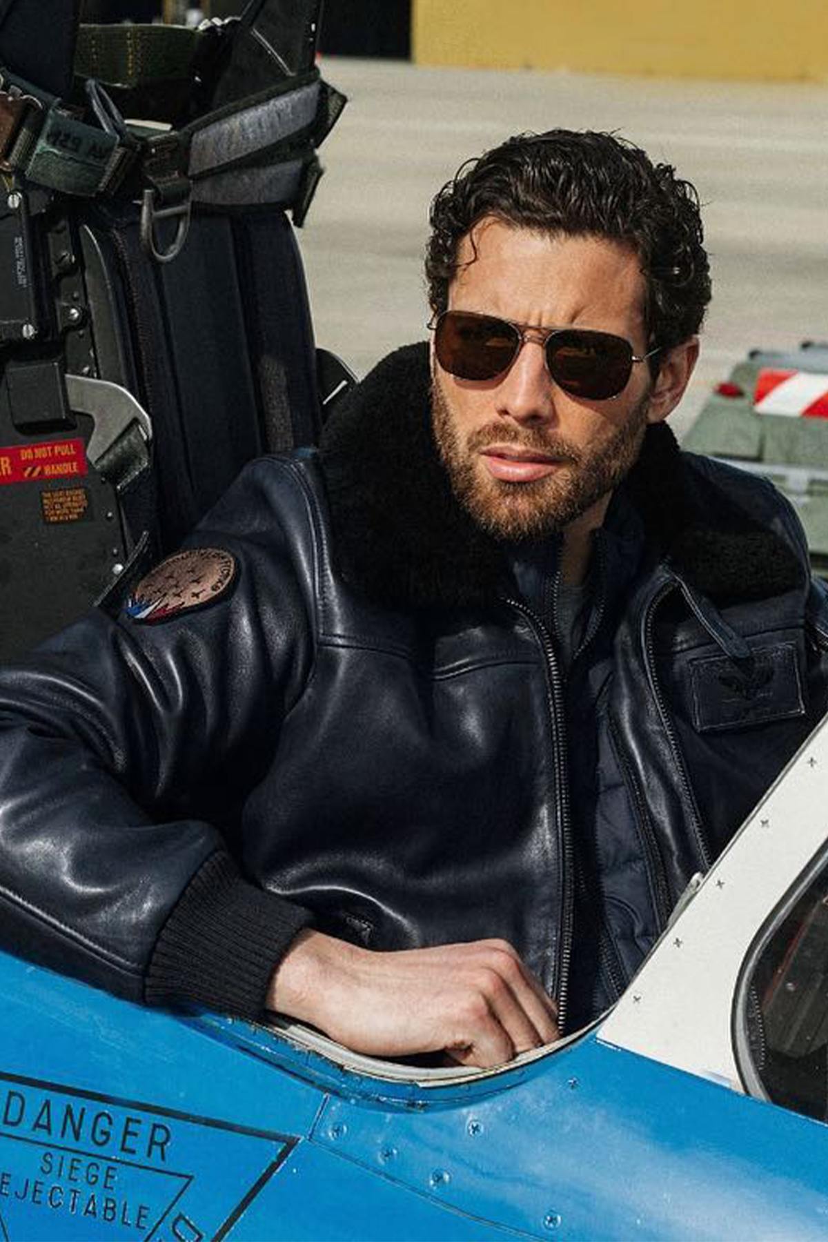 Chaqueta Hombre Patrouille De France RAFAL YCON NAVY BLUE  — vista 7