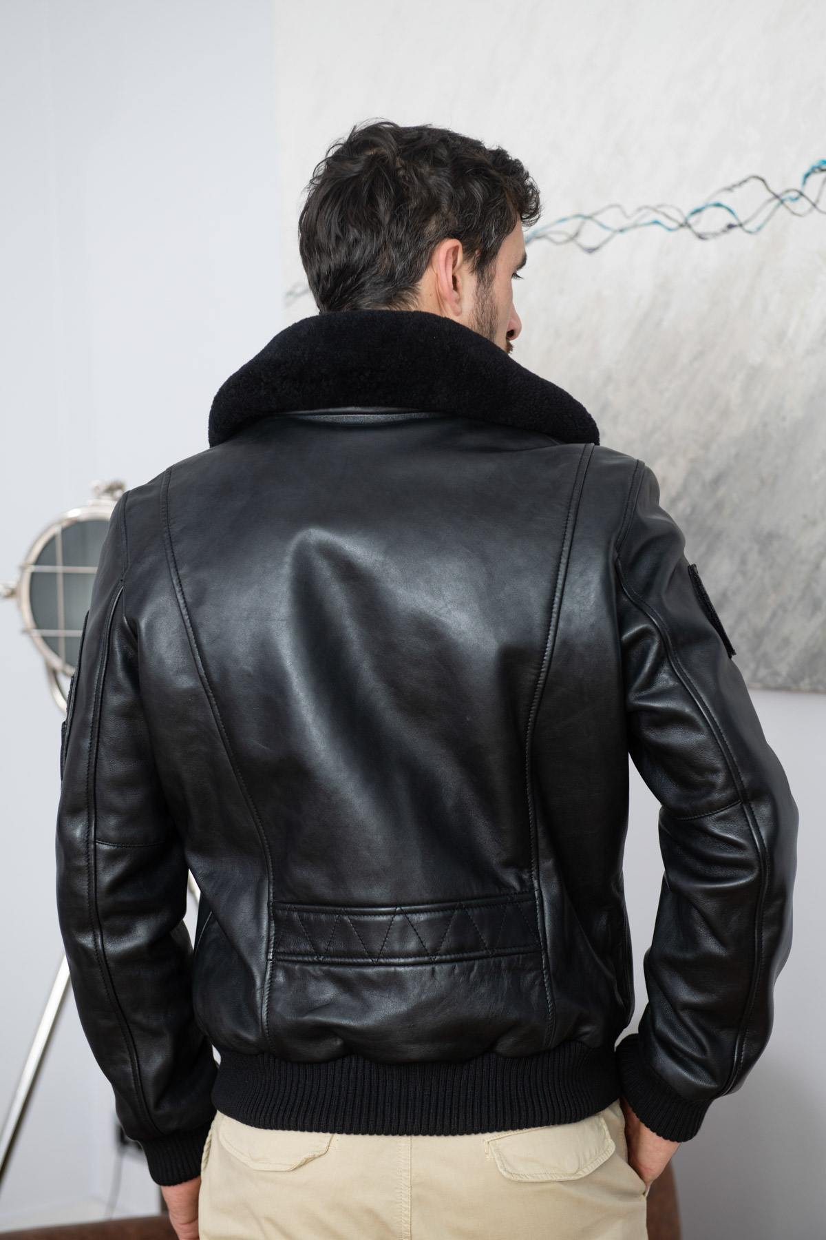Blouson Homme Patrouille De France RAFAL YCON BLACK  — vue 17