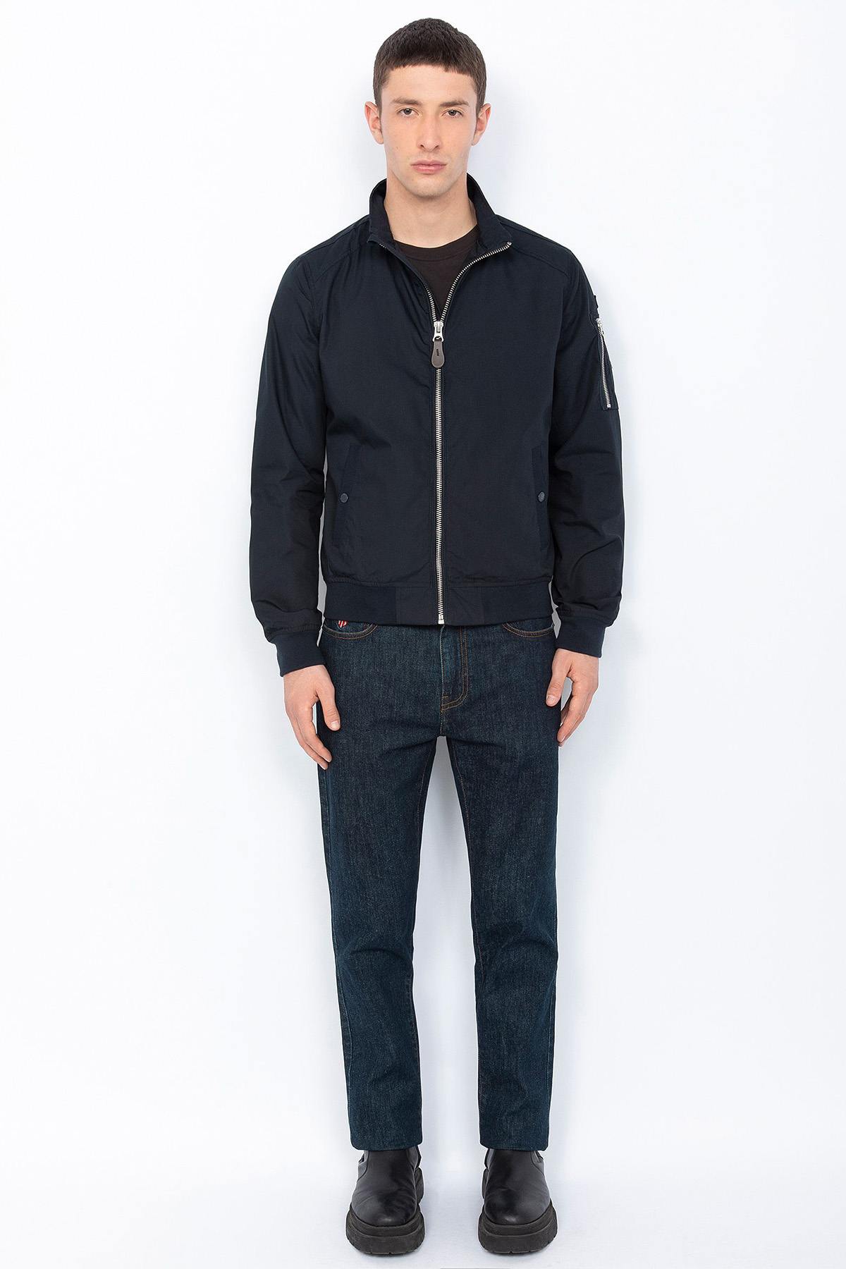Herren Jacke Schott KENNY NAVY — Ansicht 3