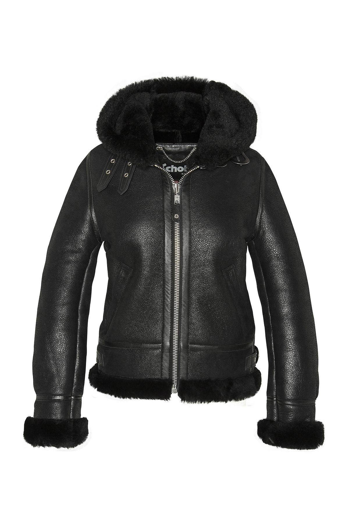 Chaqueta Mujeres Schott LCW1257H BLACK — vista 3