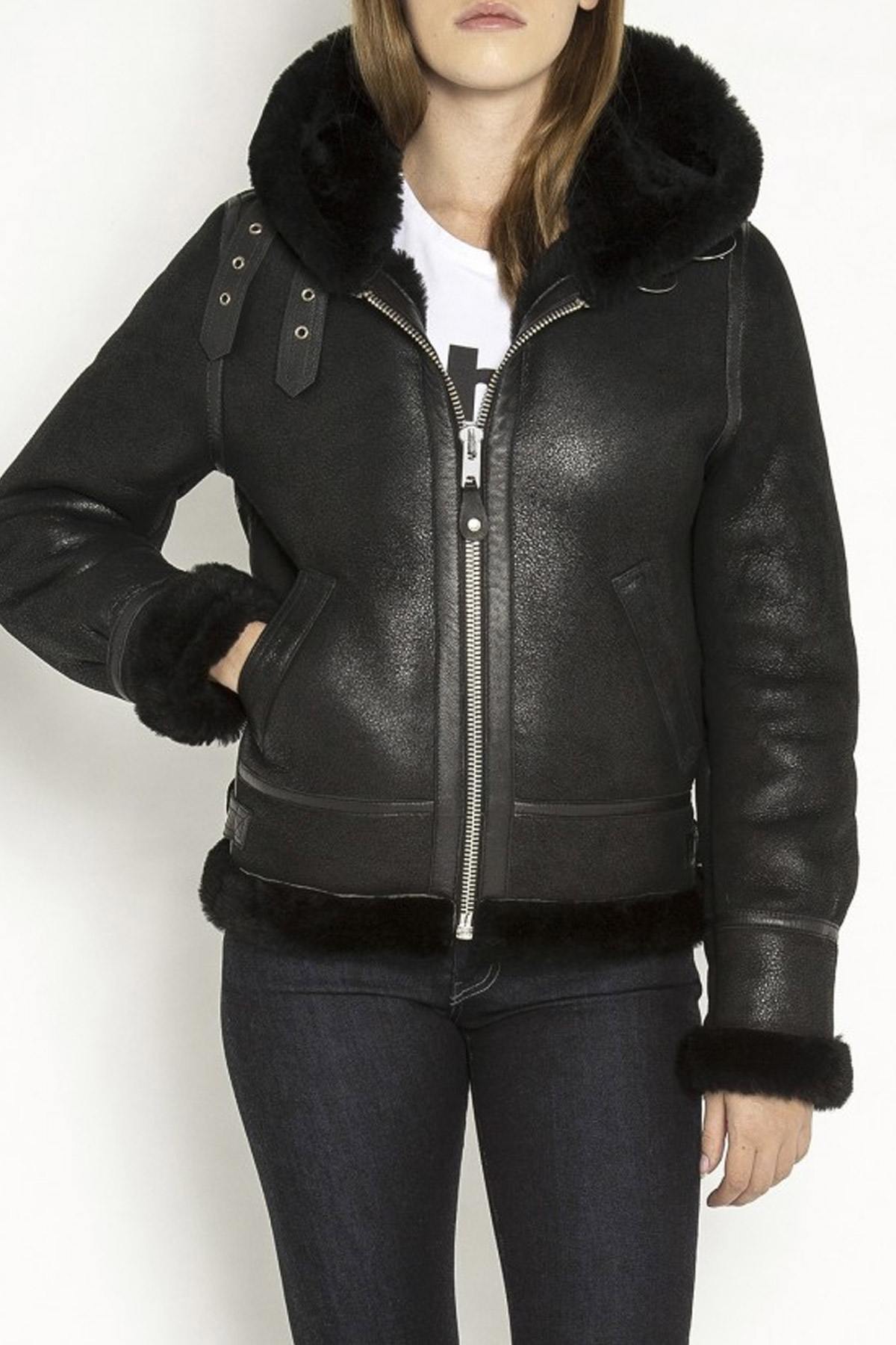 Chaqueta Mujeres Schott LCW1257H BLACK — vista 6
