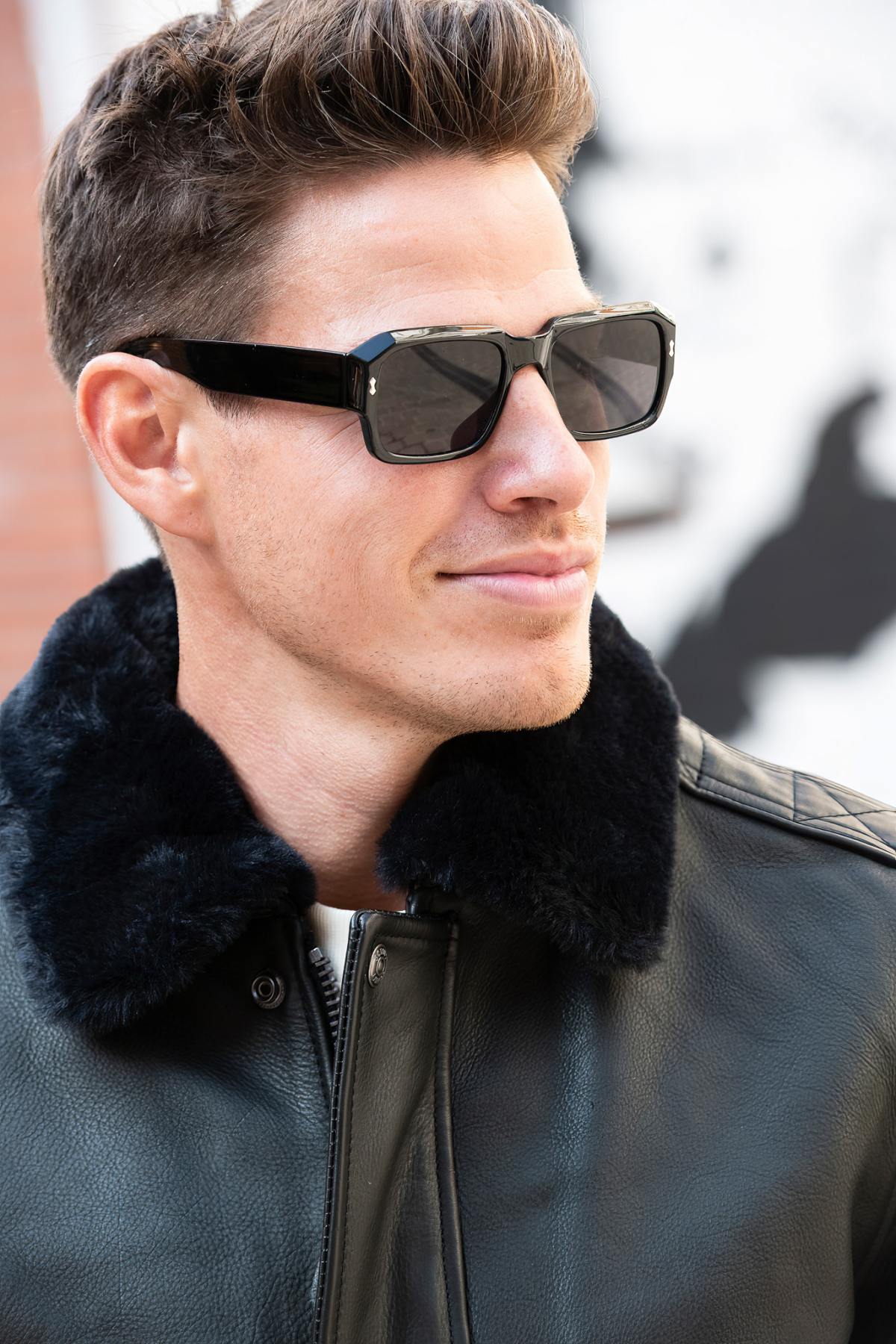 Chaqueta Hombre Schott LC5331X ANT BLACK — vista 6