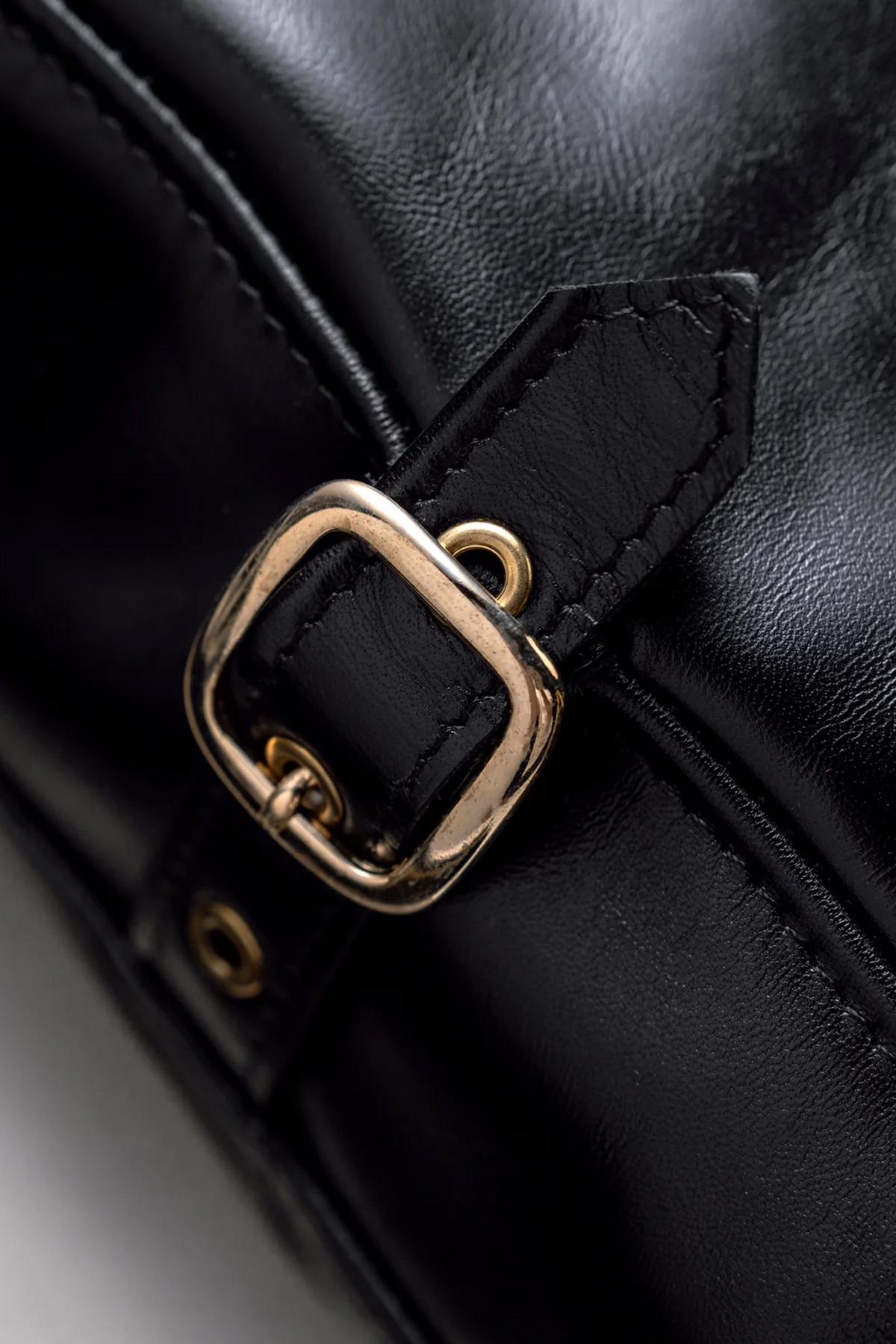 Giacche Uomo Schott 689H NOIR — vista 8