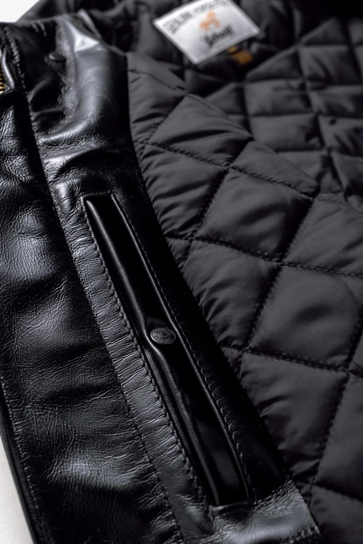 Giacche Uomo Schott 689H NOIR — vista 10