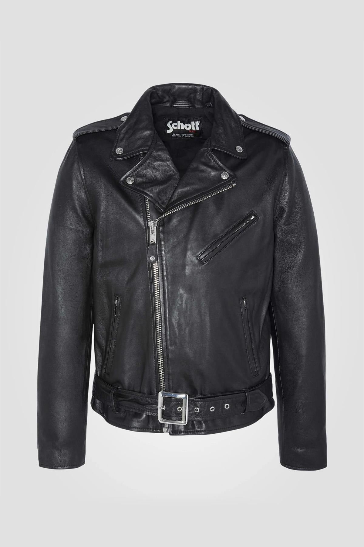 Chaqueta Hombre Schott LC1150 BLACK — vista 5