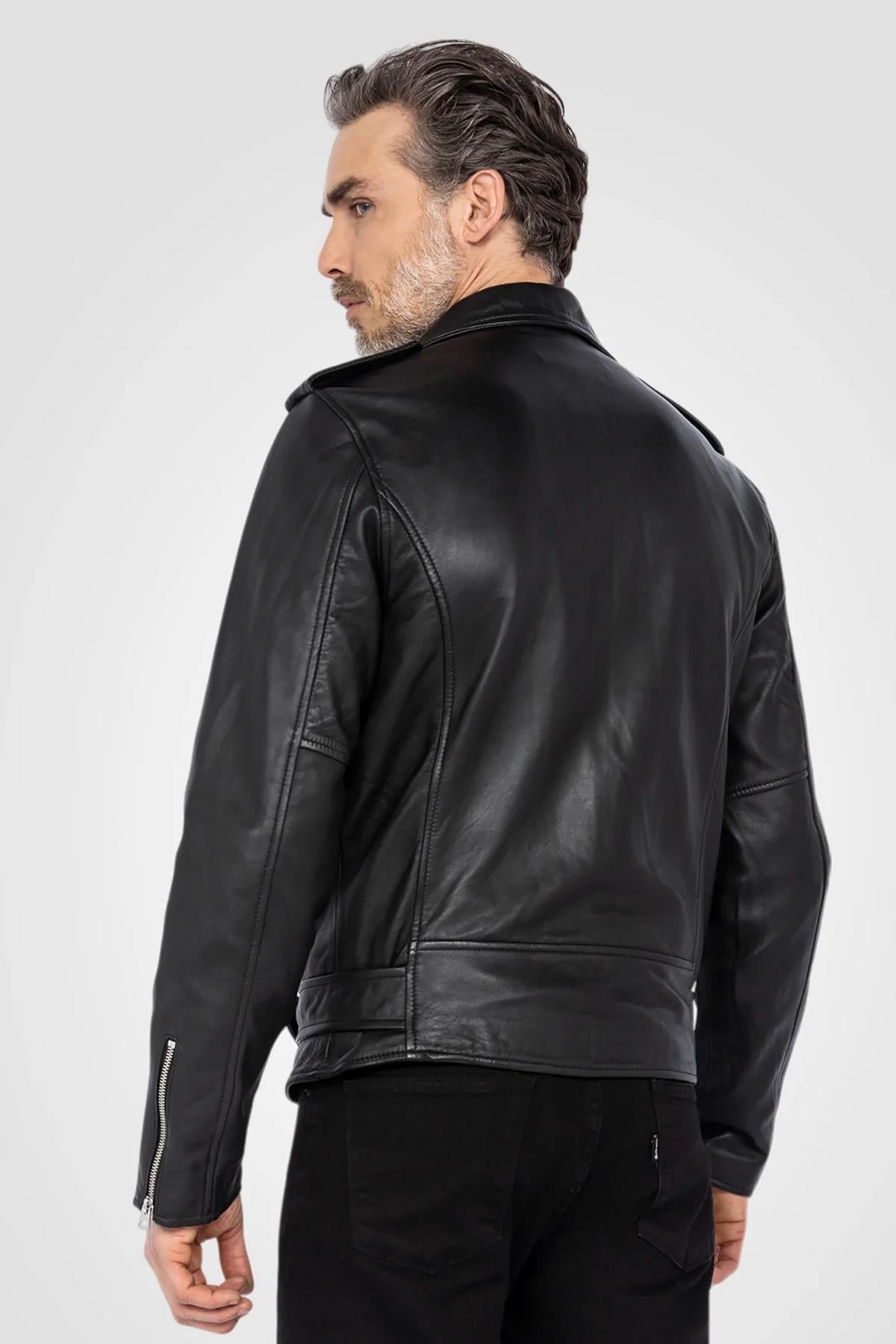 Chaqueta Hombre Schott LC1150 BLACK — vista 2