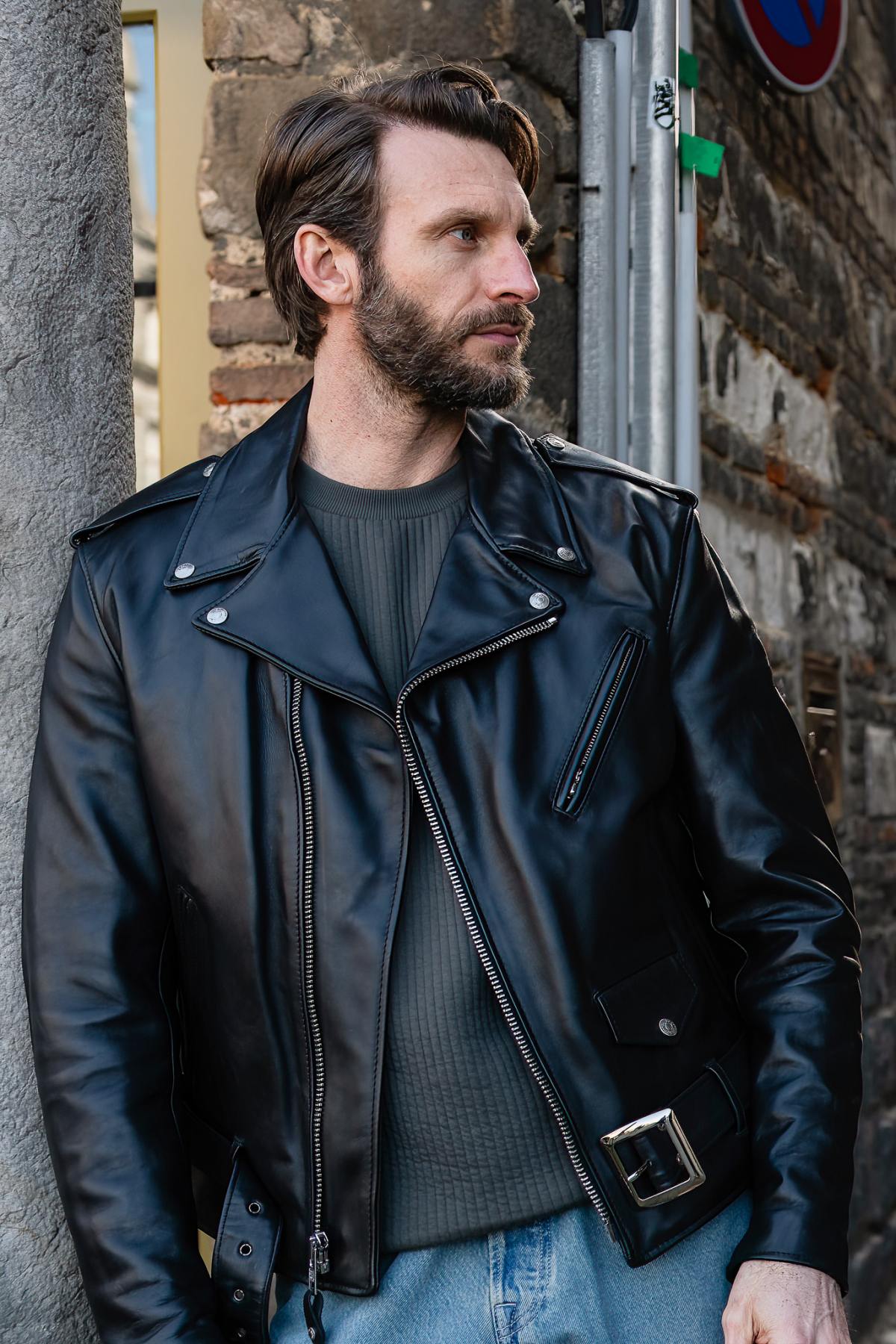 Blouson Homme Schott PERFECTO 118 NOIR — vue 8