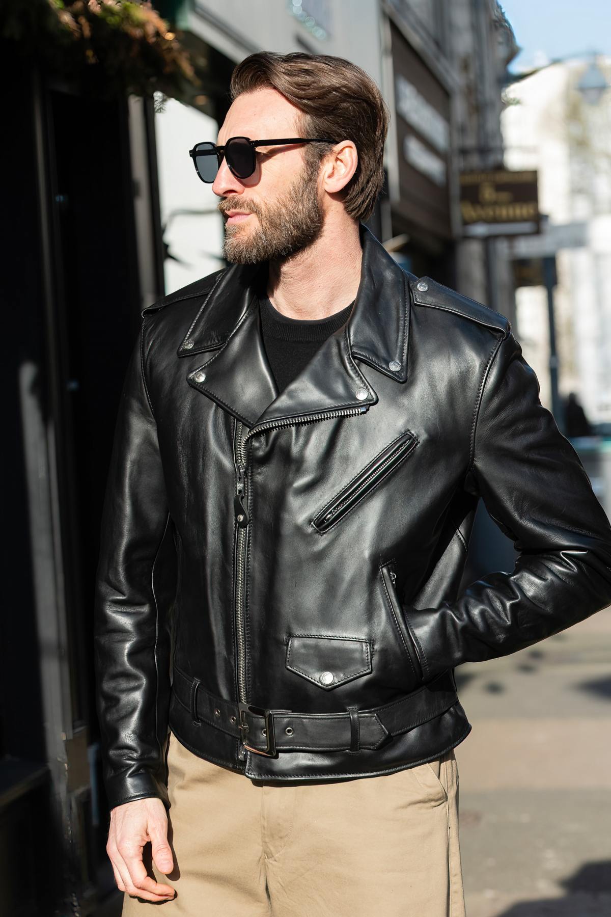Blouson Homme Schott PERFECTO 118 NOIR — vue 6