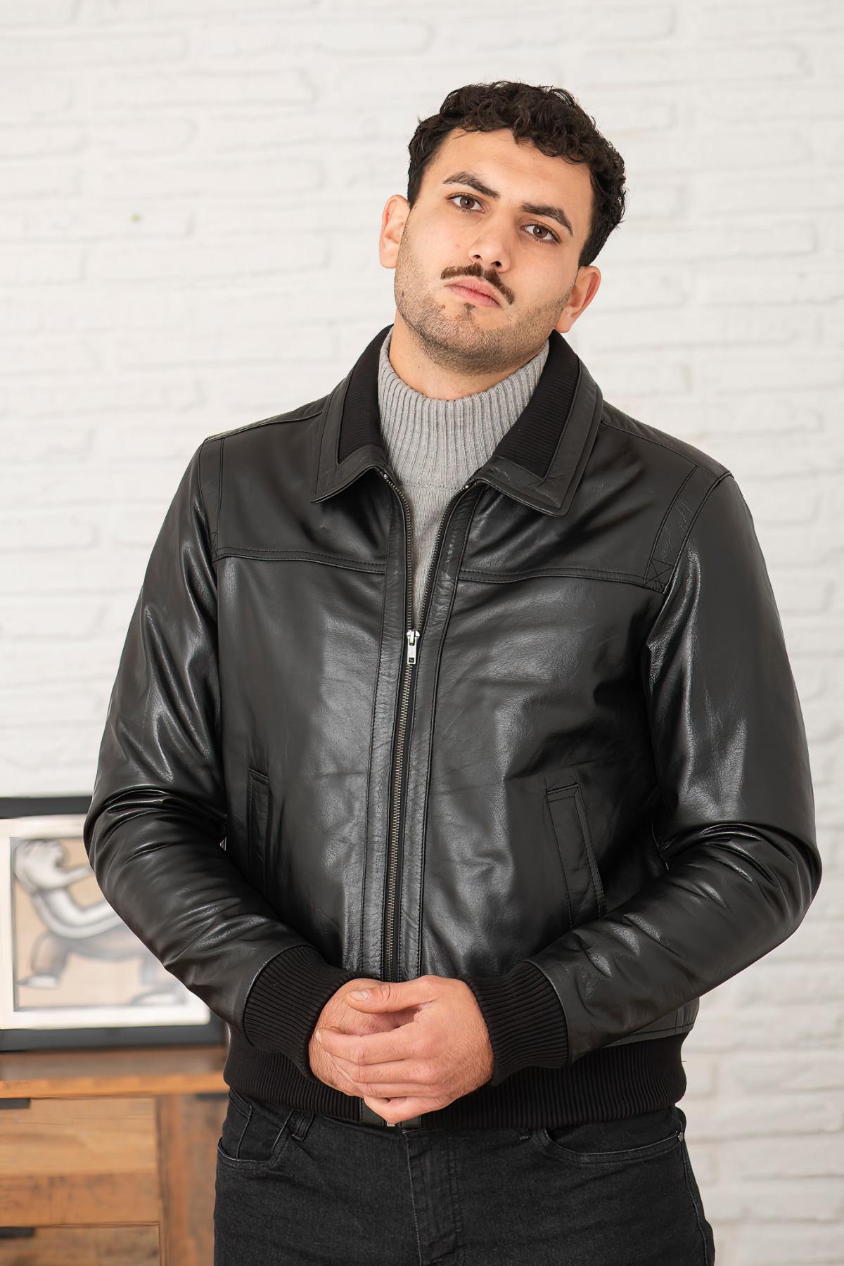 Chaqueta Hombre Serge Pariente KEATON BLACK — vista 7