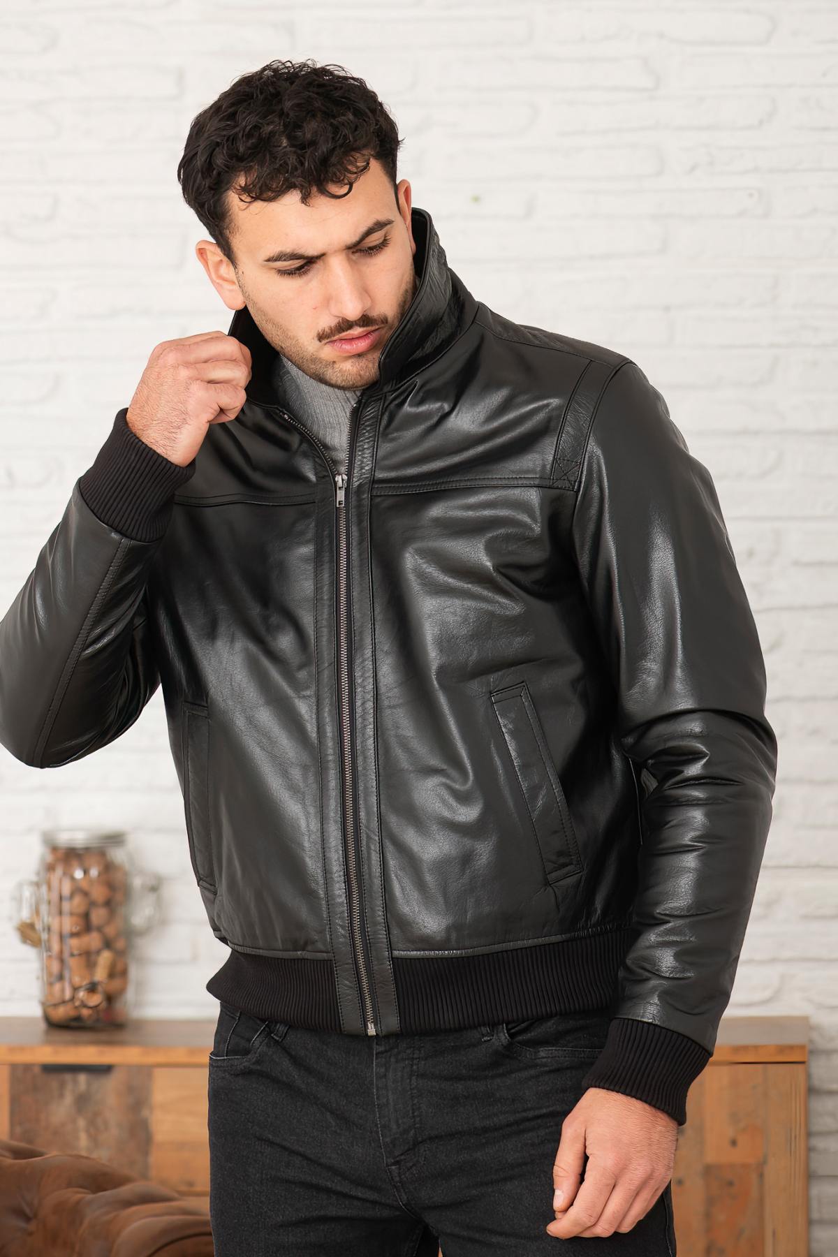 Chaqueta Hombre Serge Pariente KEATON BLACK — vista 3
