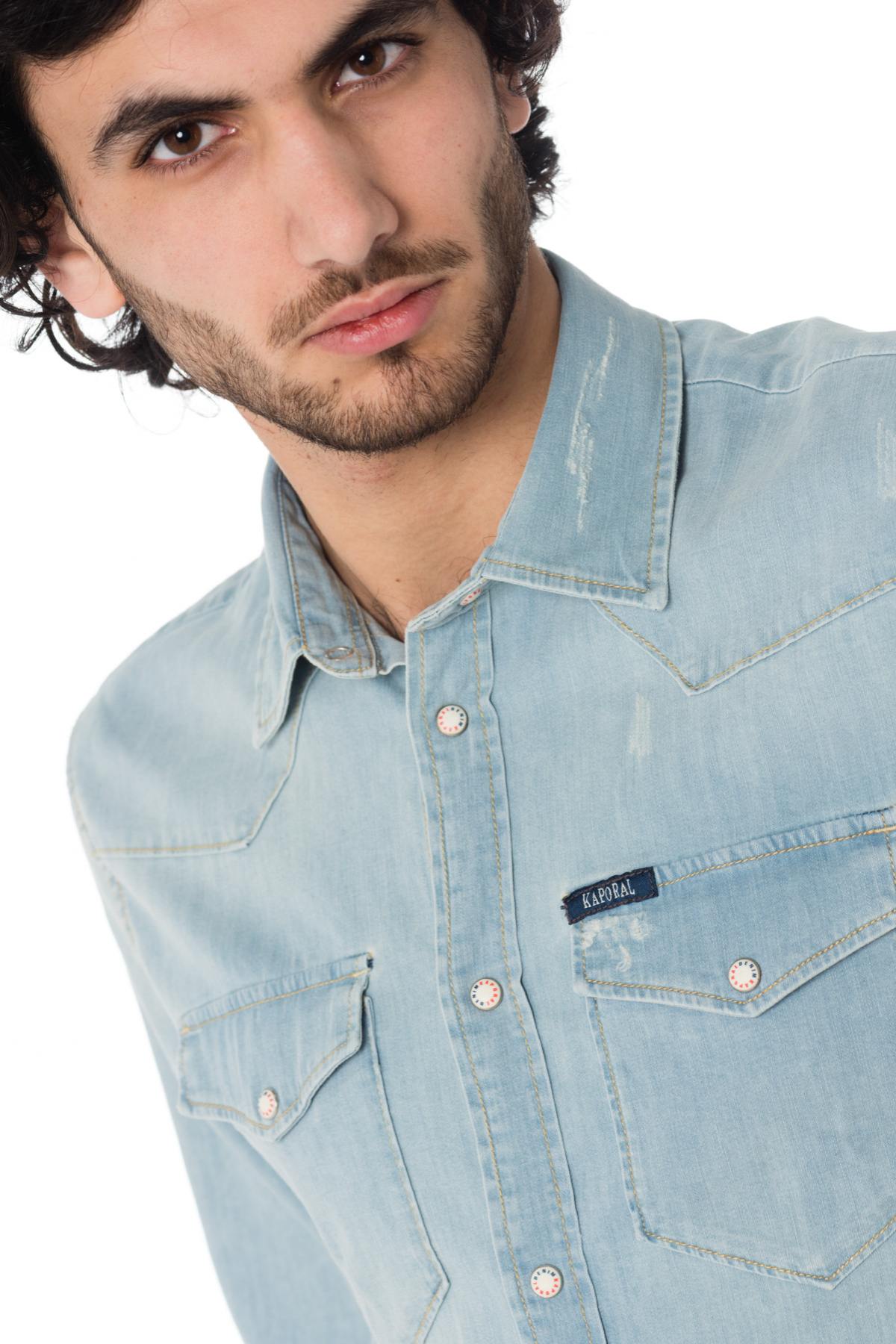 Camicia Uomo Kaporal DIEGO BLEACH — vista 5