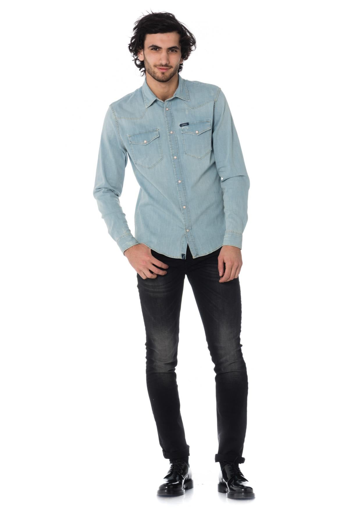 Camicia Uomo Kaporal DIEGO BLEACH — vista 2