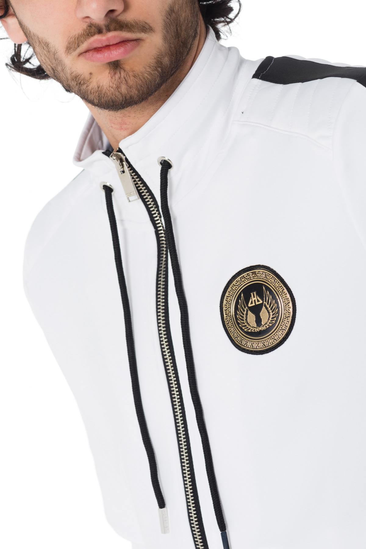 Maglione/felpa Uomo Horspist STAR M304 WHITE — vista 5