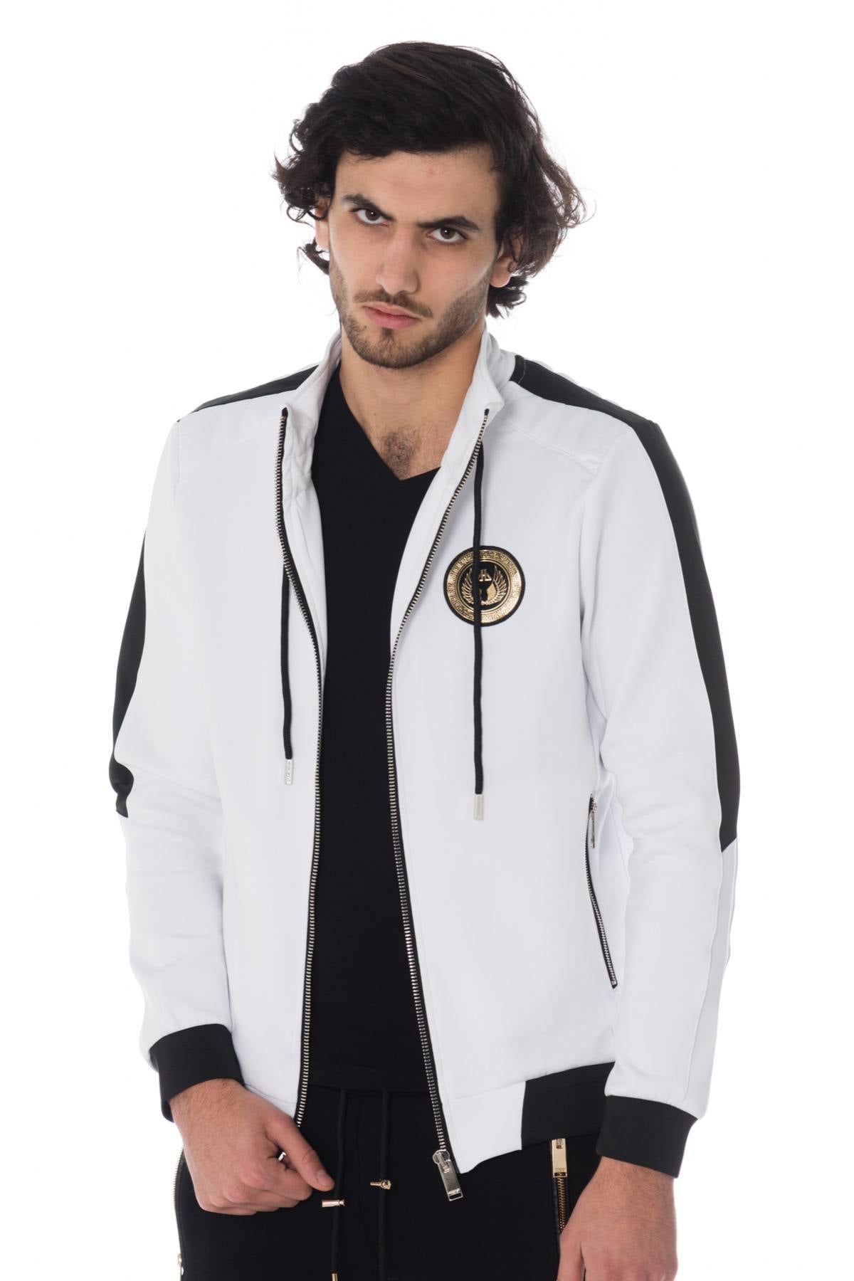 Maglione/felpa Uomo Horspist STAR M304 WHITE — vista 3