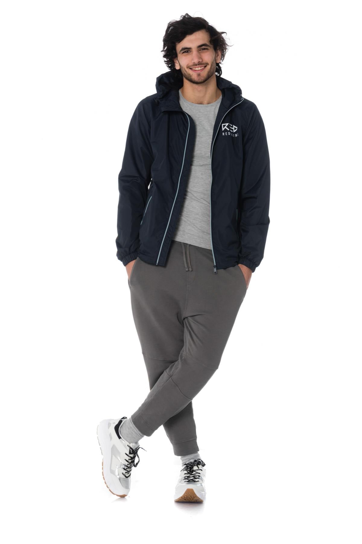 Chaqueta Hombre Redskins DATA LINGO NAVY BLUE — vista 2