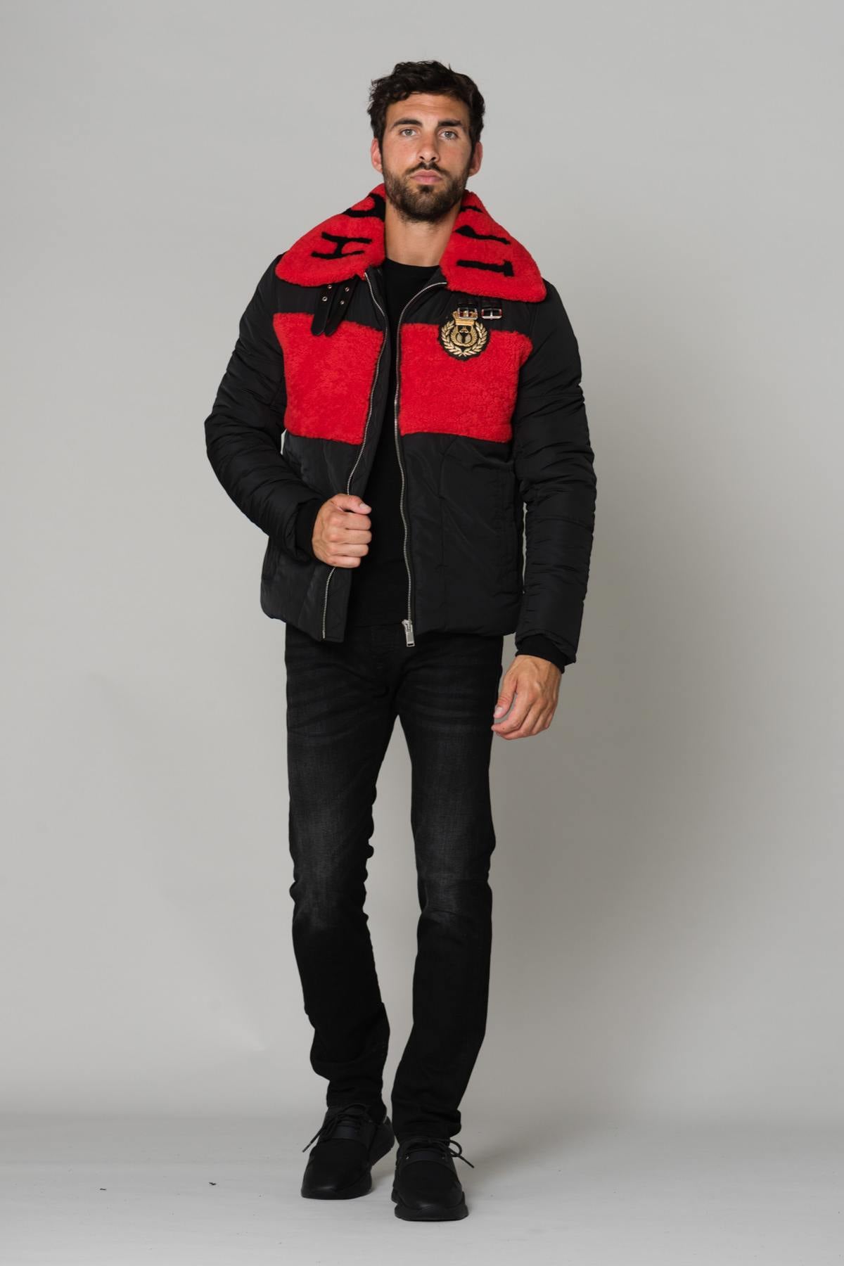 Blouson Homme Horspist ACAPULCO 2 RED — vue 3