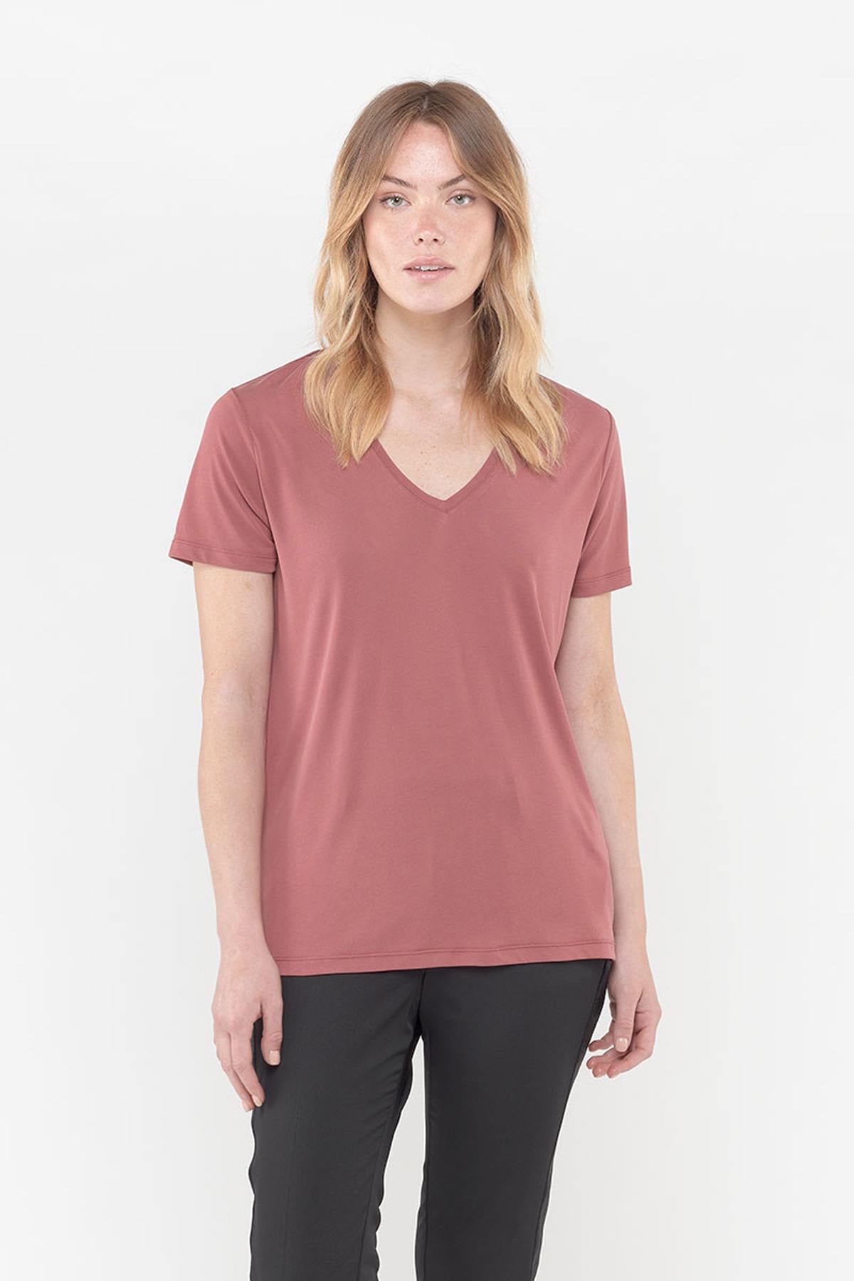 Camiseta Mujeres Le Temps Des Cerises LOLA TERRA — vista 1
