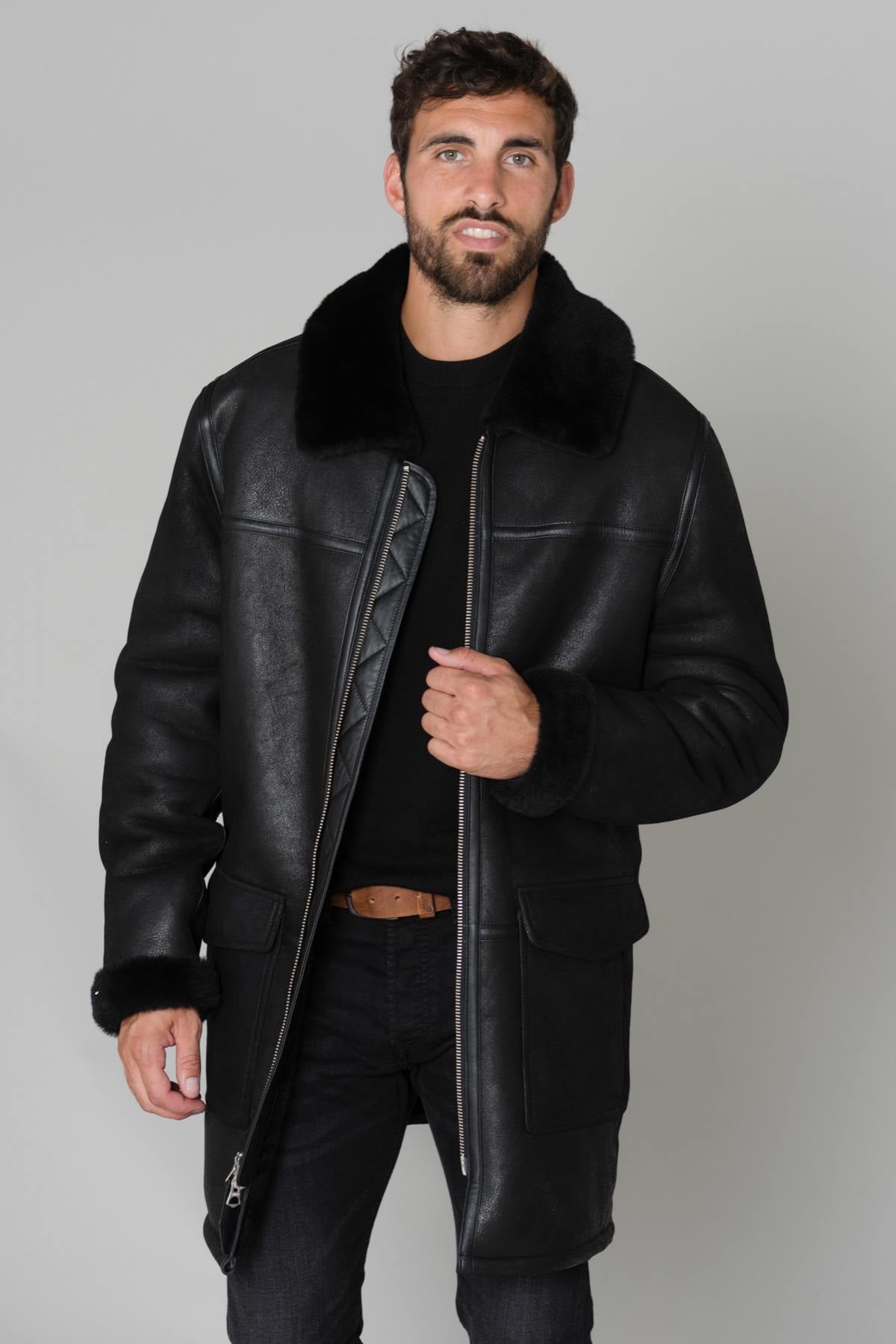 Cazadora Hombre Schott LCCOLORADO BLACK — vista 6