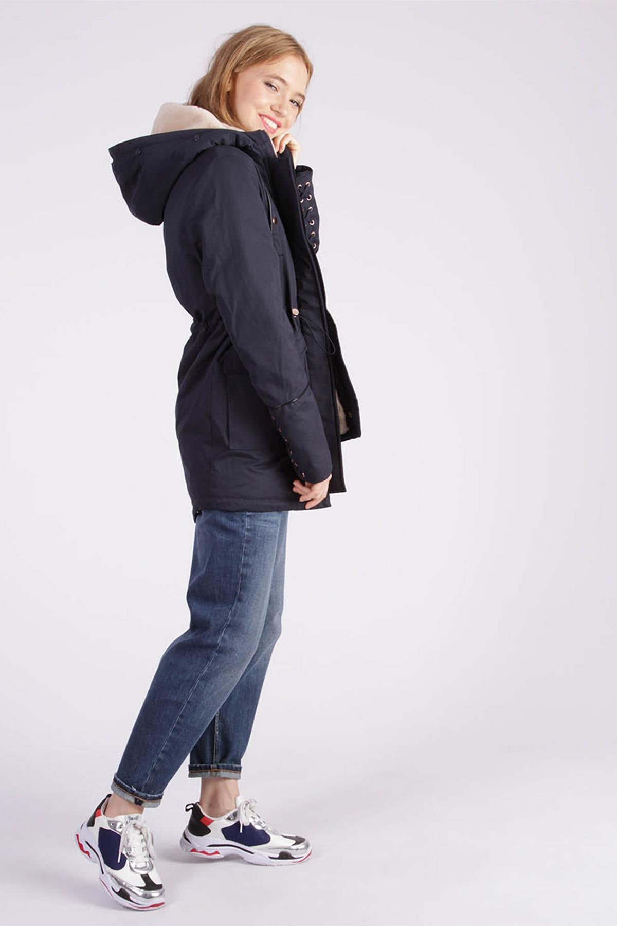 Veste Femme Kaporal DANAE MARINE BEIGE — vue 2